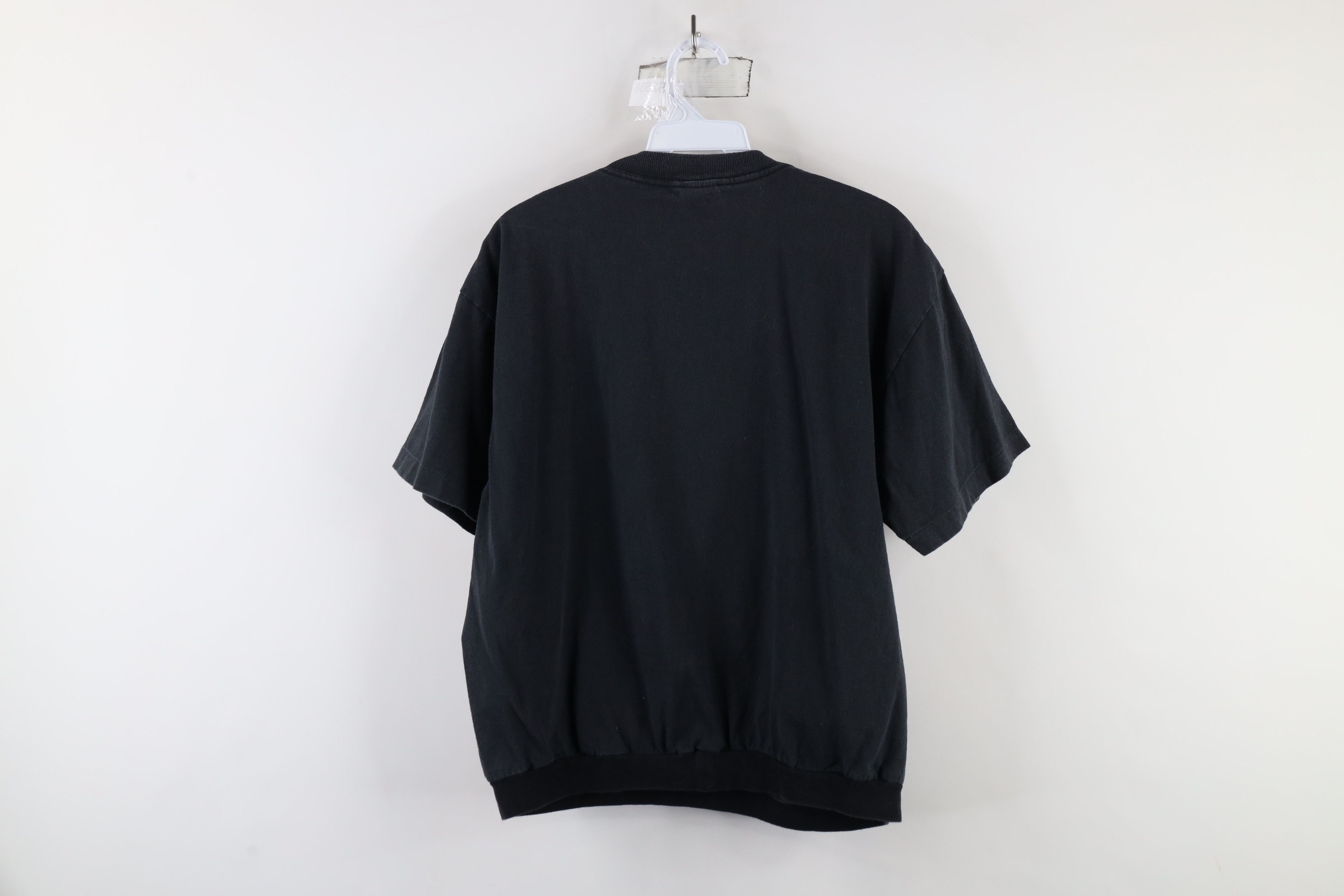 Vintage Vintage 90s Streetwear Nashville Pullover T-Shirt Black Size L / US 10 / IT 46 - 9 Thumbnail