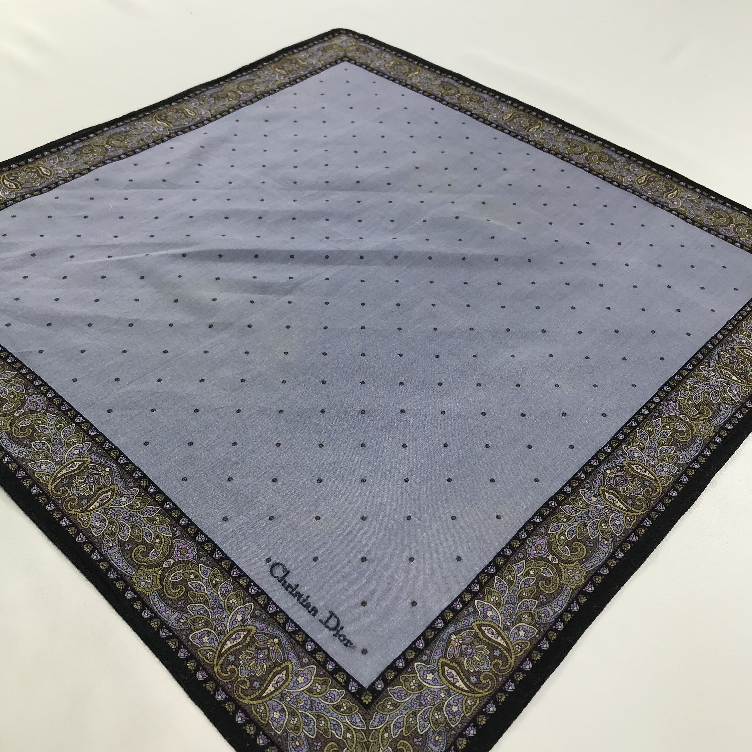 Vintage Christian Dior Neckerchief / Bandana / Handkerchief Size ONE SIZE - 4 Thumbnail