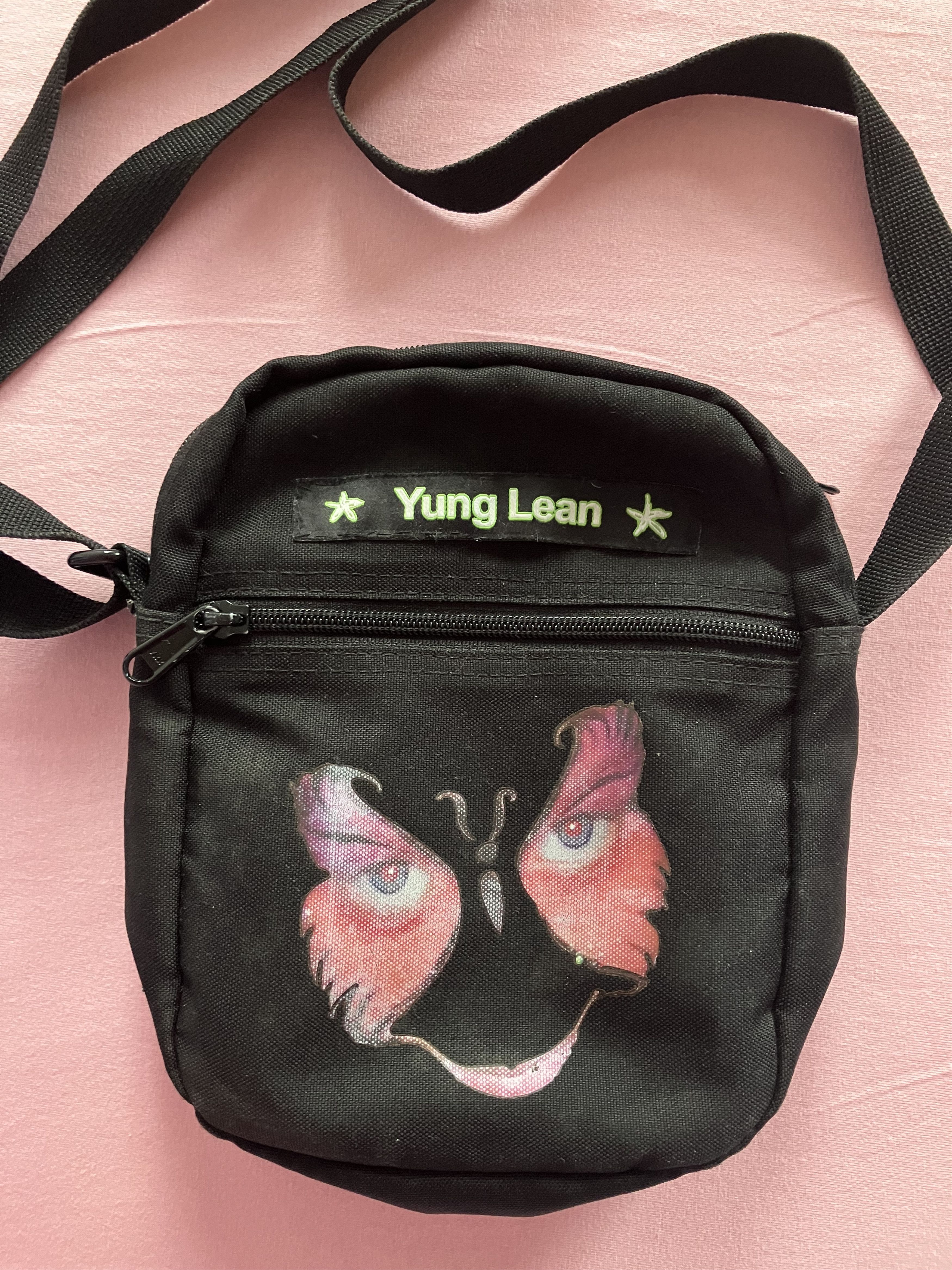 Sad Boys Sad Boys Yung Lean Butterfly Flight Side Bag Size ONE SIZE - 2 Thumbnail