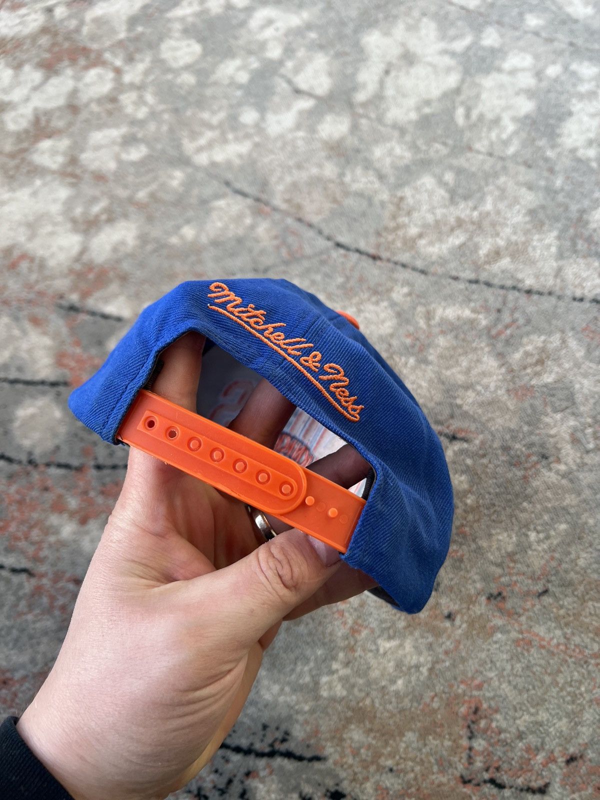Mitchell & Ness New York Knicks NBA Mitchell & Ness Snapback Size ONE SIZE - 9 Thumbnail