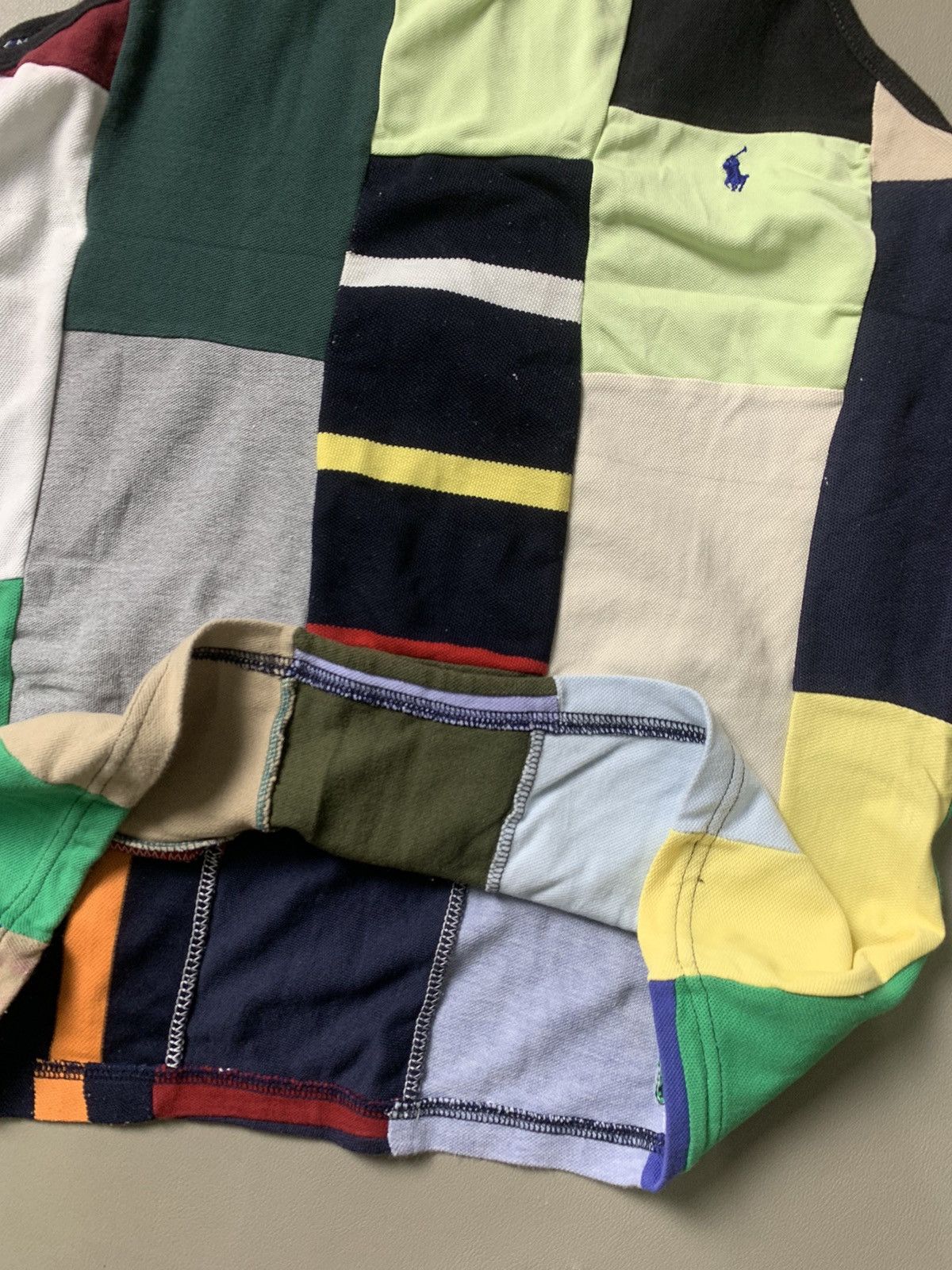 Polo Ralph Lauren × Ralph Lauren Vintage Polo Ralph Lauren Patchwork Size US L / EU 52-54 / 3 - 4 Thumbnail