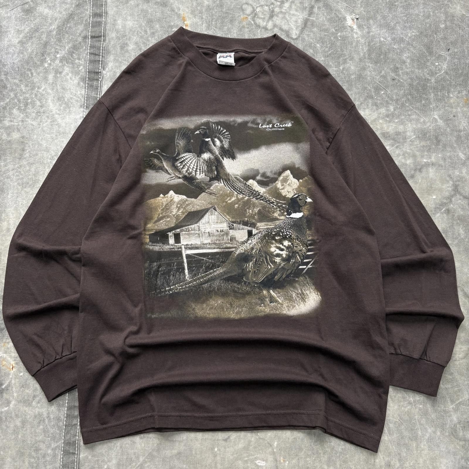 Vintage Vintage Y2K Lost Creek Outfitters Pheasant Hunting Shirt Size US L / EU 52-54 / 3 - 1 Thumbnail