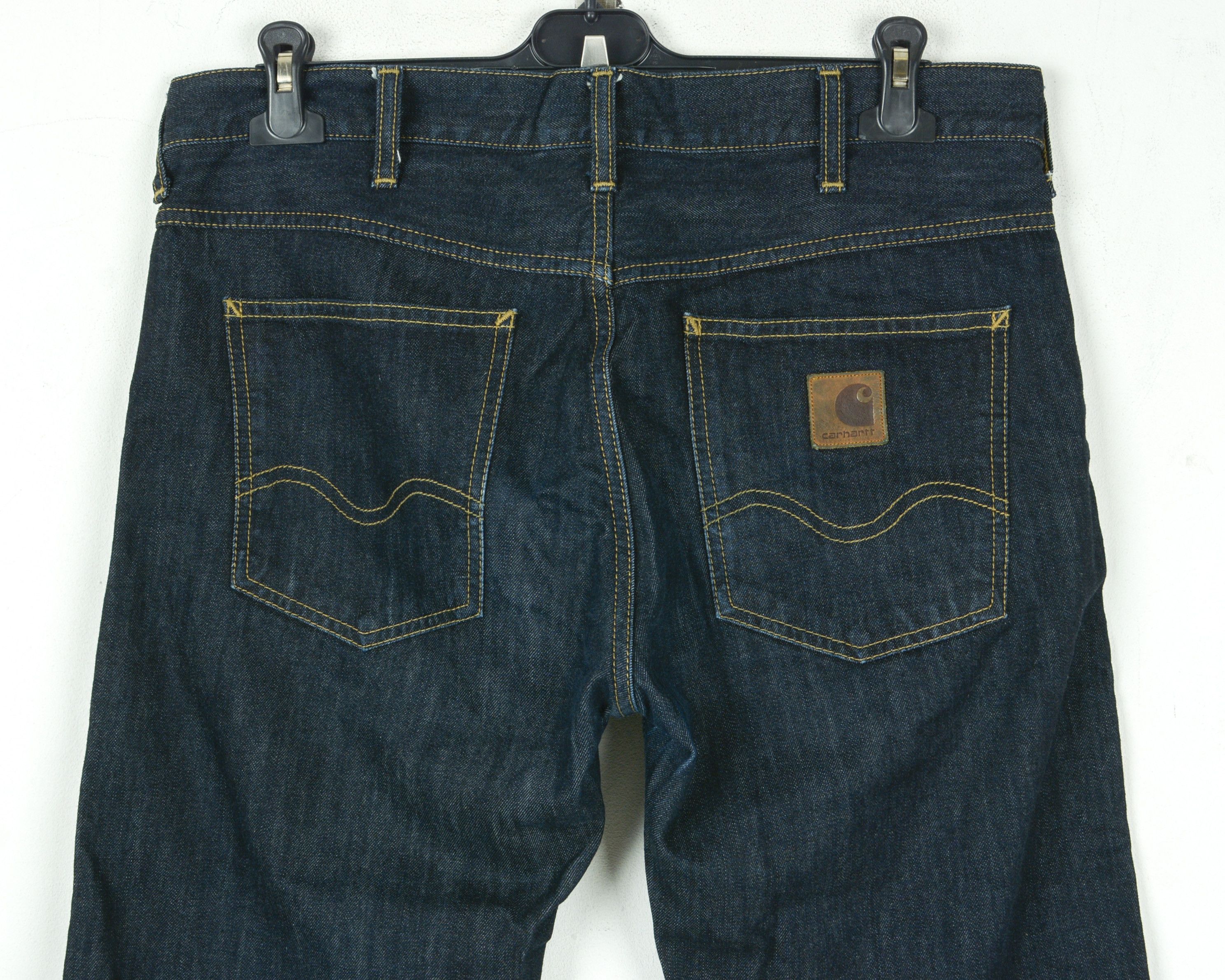 Carhartt Western Pant W31 L32 Relaxed Straight Jeans Denim Trousers Size US 31 - 8 Thumbnail
