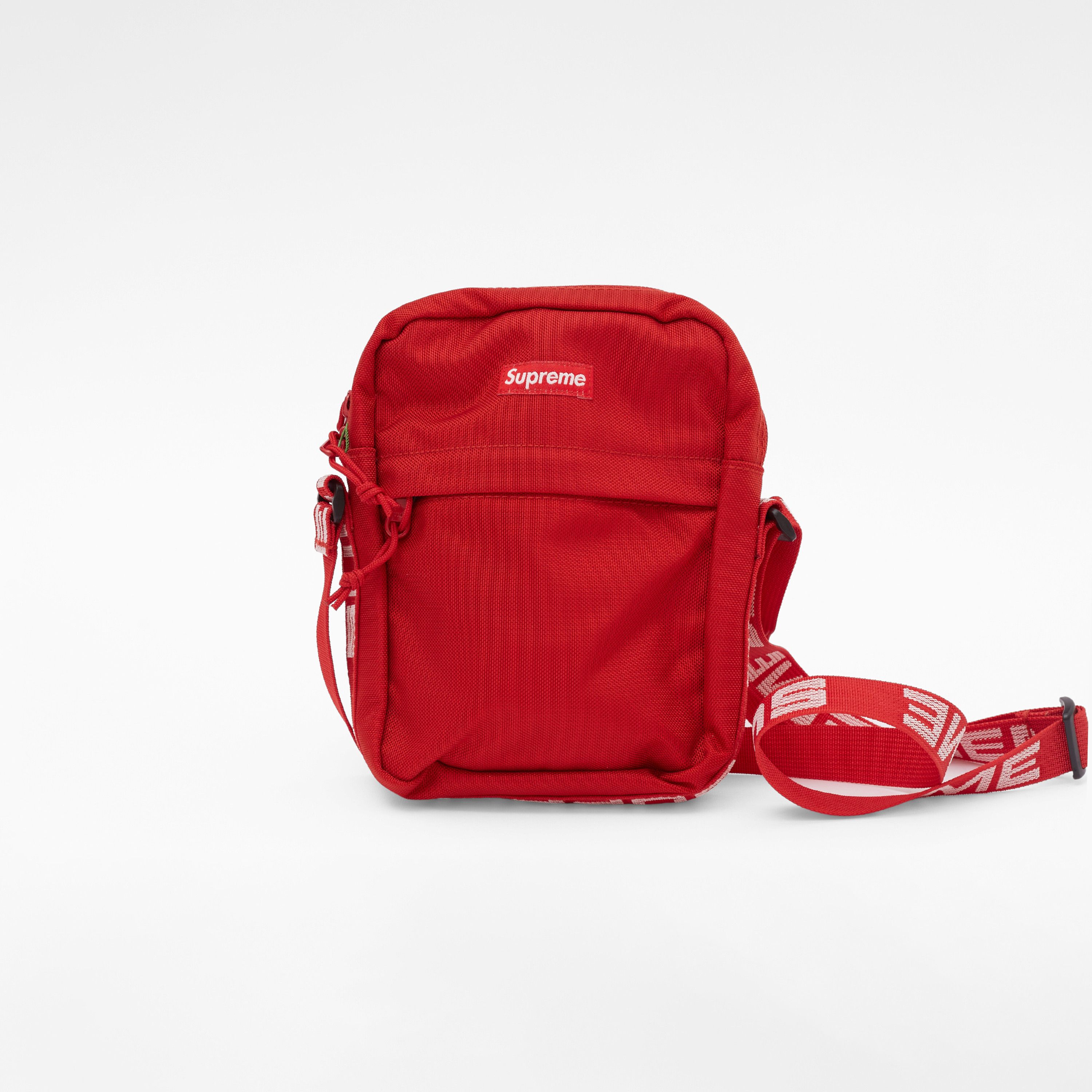 Supreme shoulder bag ss18 red sale