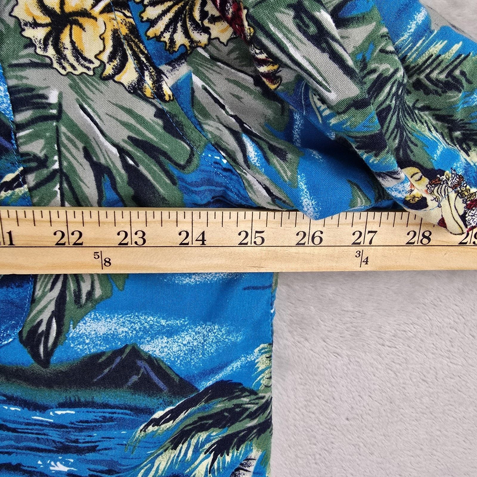 Cherokee Vintage Cherokee Waikiki Hawaiian Shirt XL Hula Girls Floral Size US XL / EU 56 / 4 - 6 Thumbnail