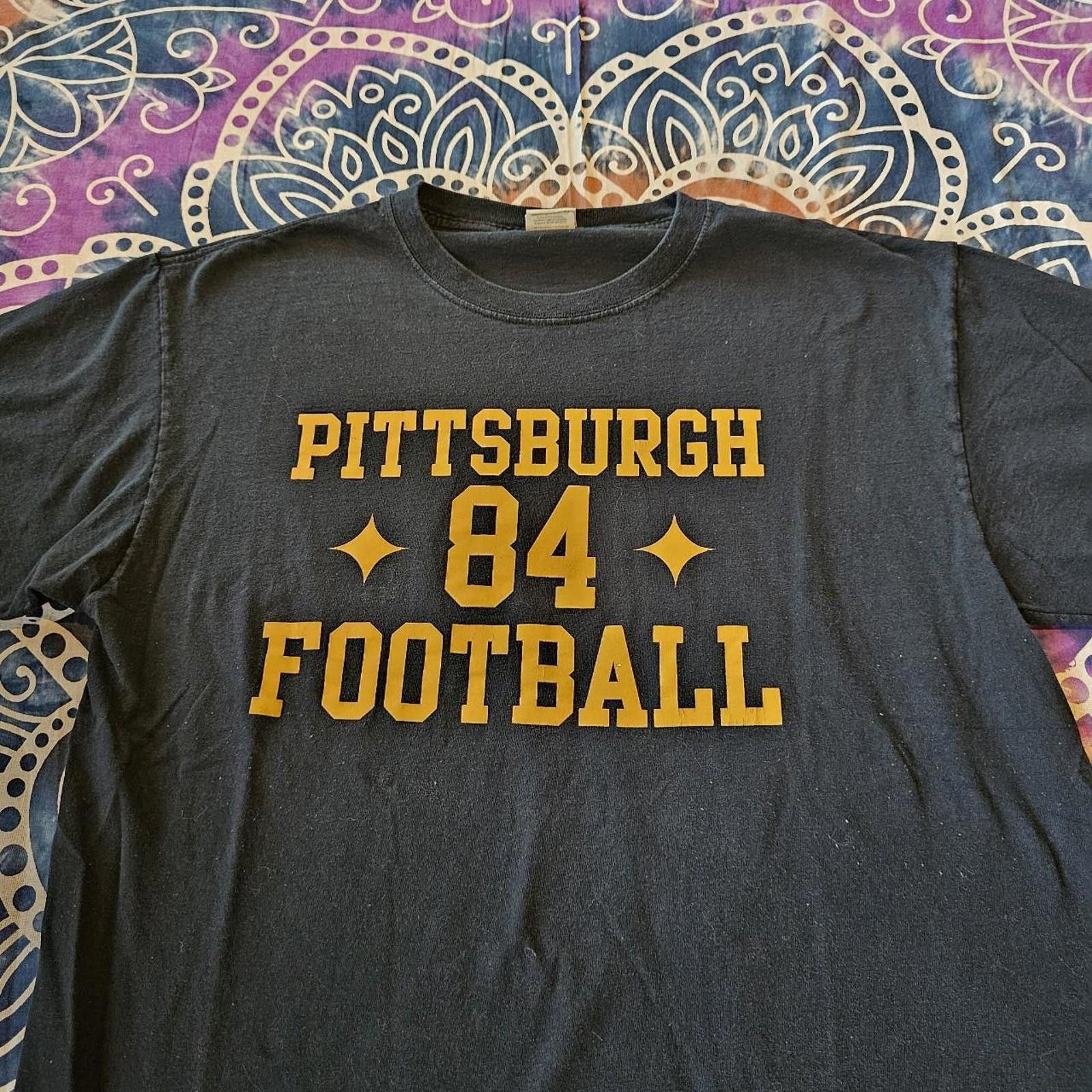 Designer Pittsburgh Steelers Football Vintage T-shirt Size US L / EU 52-54 / 3 - 2 Thumbnail