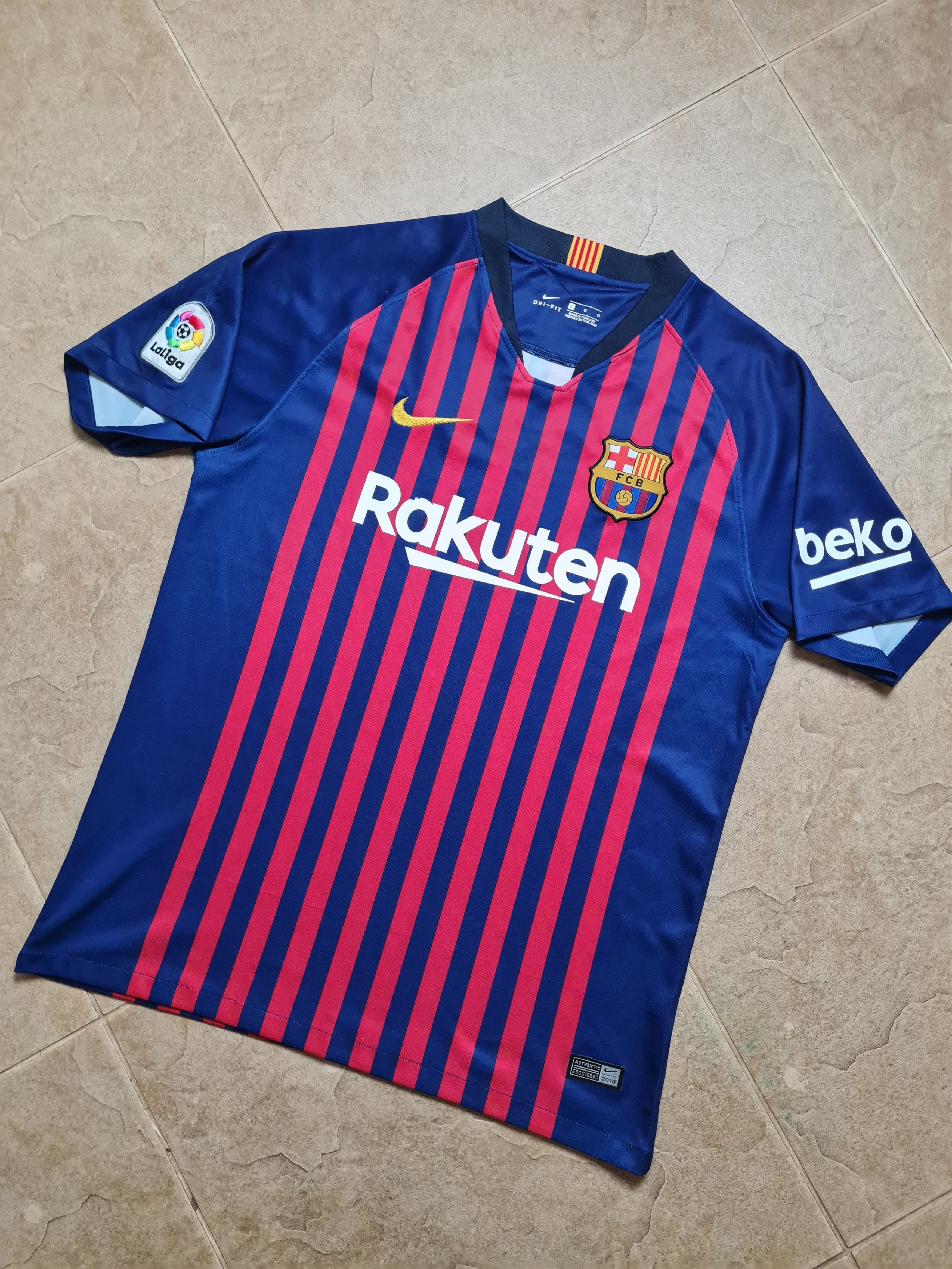 Nike Soccer Nike 2018 FCB Barcelona Football Soccer Rakuten Size US L / EU 52-54 / 3 - 3 Thumbnail