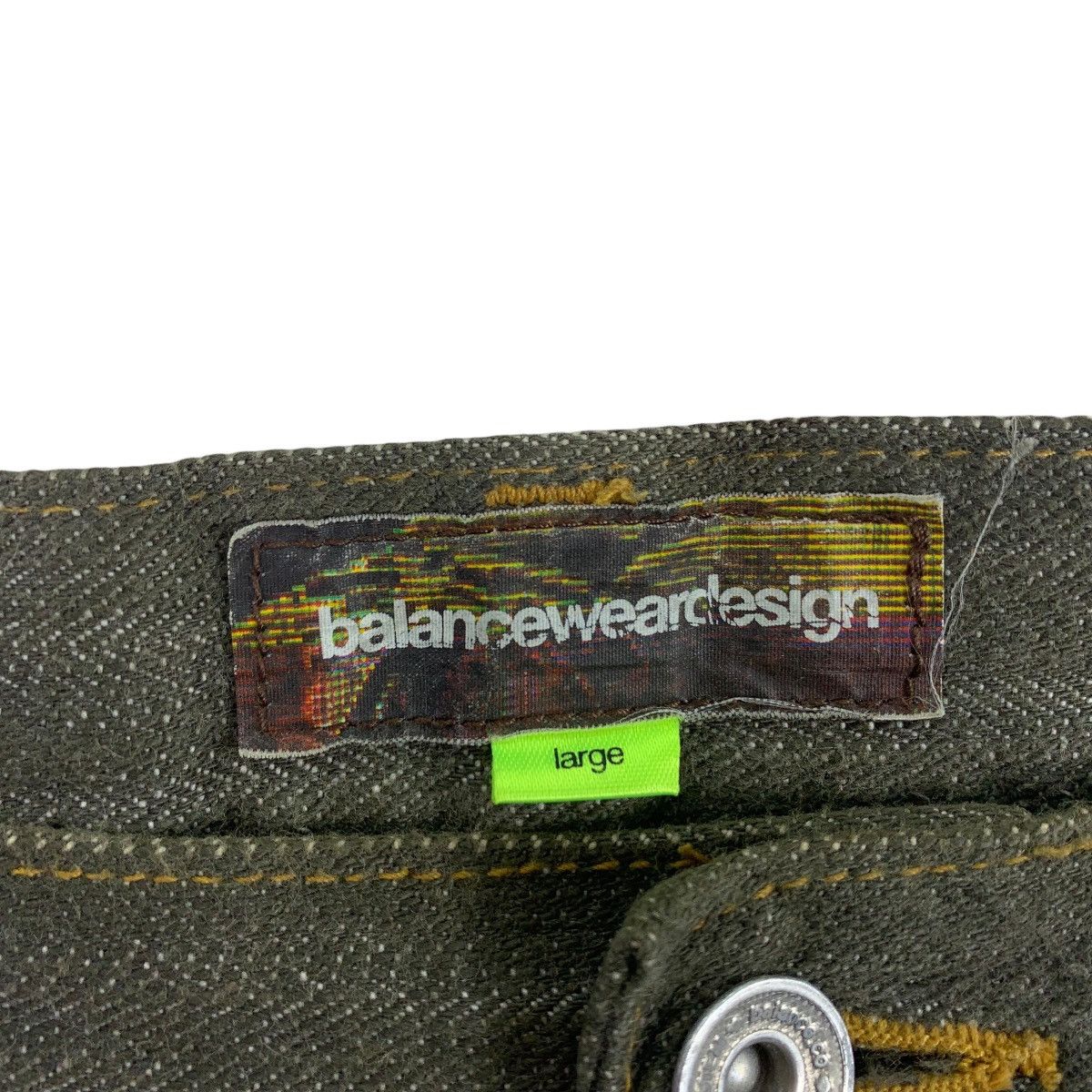 Japanese Brand BALANCEWEARDESIGN Japanesebrand jeans Size US 36 / EU 52 - 3 Thumbnail