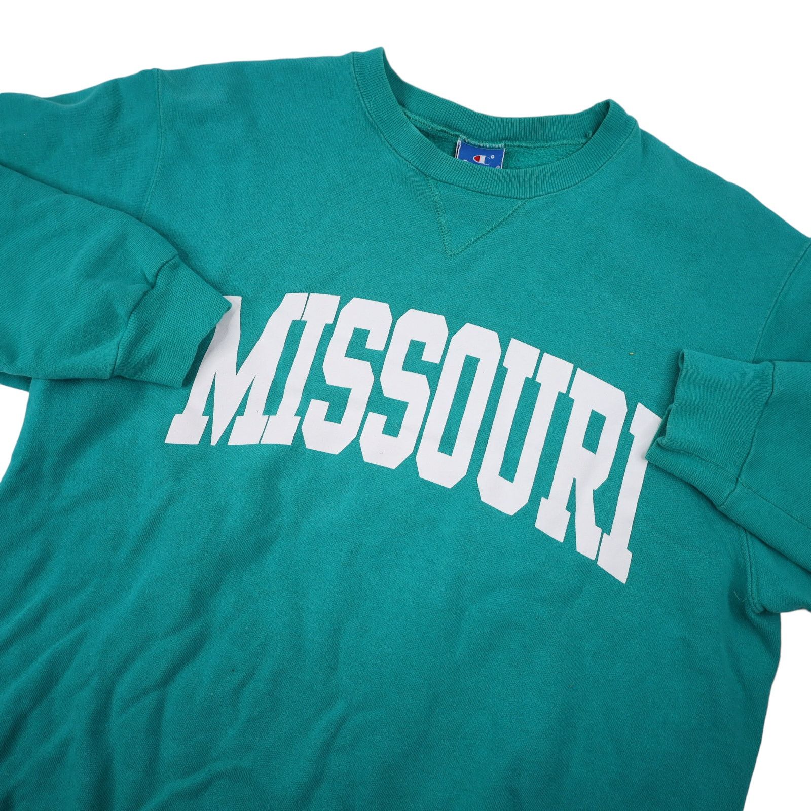 Champion × Vintage Vintage Champion Reverse Weave Missouri Spellout Sweatshirt Size US XL / EU 56 / 4 - 4 Thumbnail