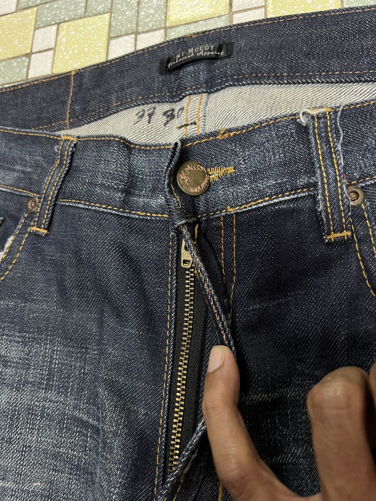 The Real McCoy's MR. McCOY Denim Jeans Size US 37 - 3 Thumbnail