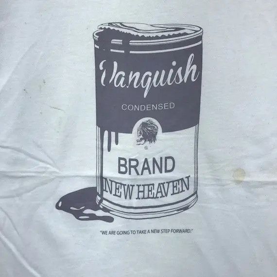 Andy Warhol × Vanquish Vtg ANDY WARHOL x VANQUISH Japan Campbell’s Soup Tee Shirt Size US S / EU 44-46 / 1 - 5 Thumbnail