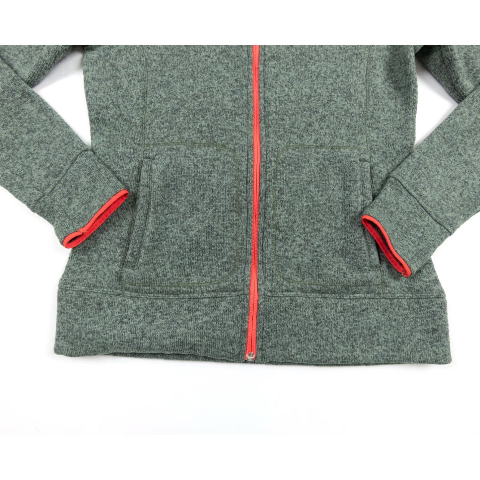 The North Face The North Face Women's Jacket Fleece Full Zip Outdoor Small Green Adult? Size S / US 4 / IT 40 - 4 Thumbnail