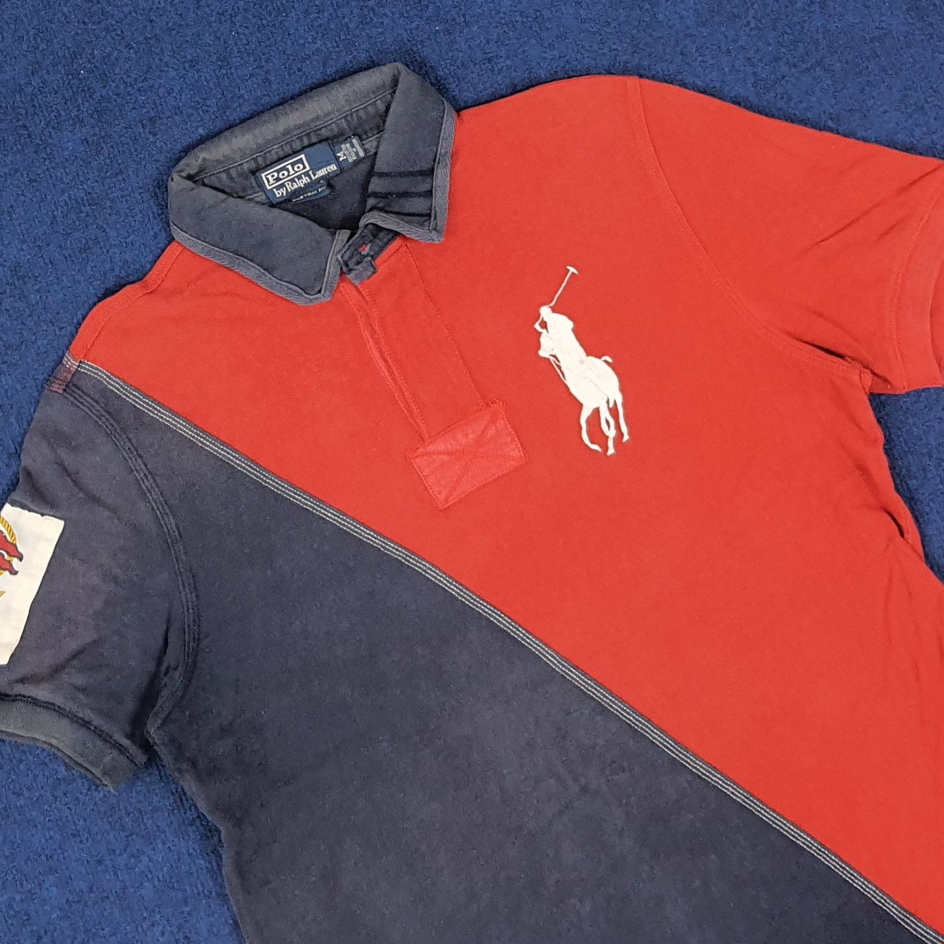 Designer × Polo Ralph Lauren × Vintage Vintage Polo by Ralph Laurent Yacht Club Preppy Polo Shirt Size US M / EU 48-50 / 2 - 2 Thumbnail