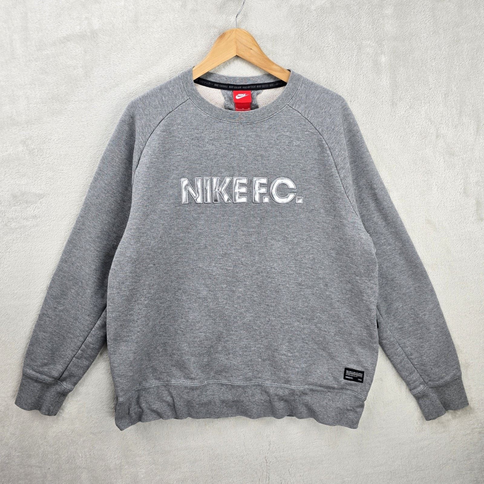 Nike Nike FC Sweater Mens XL City Crew Soccer Club Sweatshirt Size US XL / EU 56 / 4 - 1 Thumbnail
