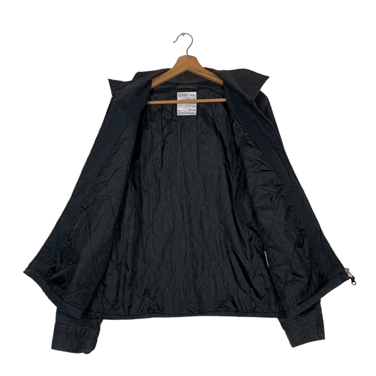 Japanese Brand Azul Tumbling Jagger Casual Zipper Jacket Size US L / EU 52-54 / 3 - 11 Thumbnail