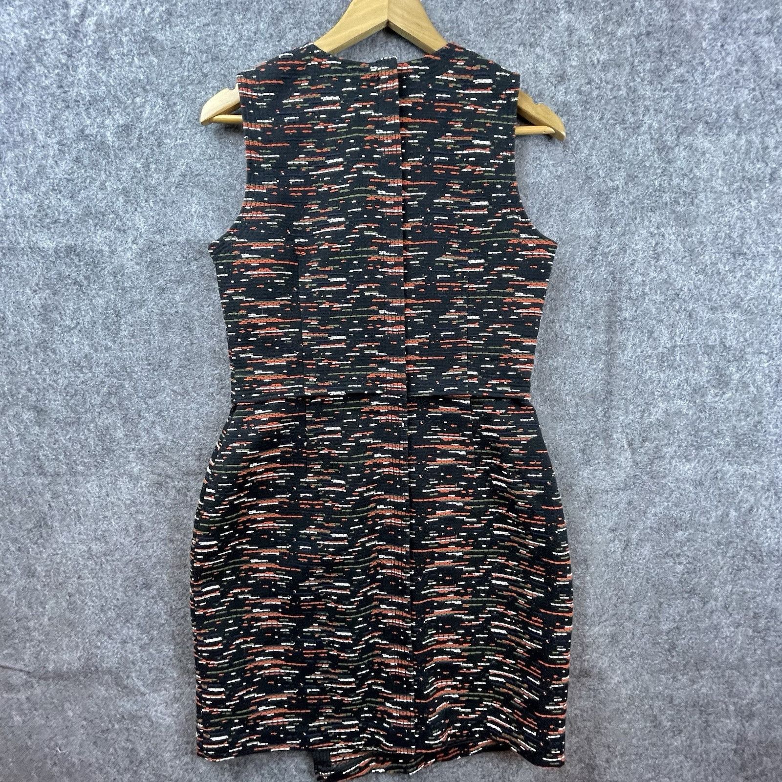 english factory knit dress English Factory Women's Mixed Media Knit Dress With Denim main image 1