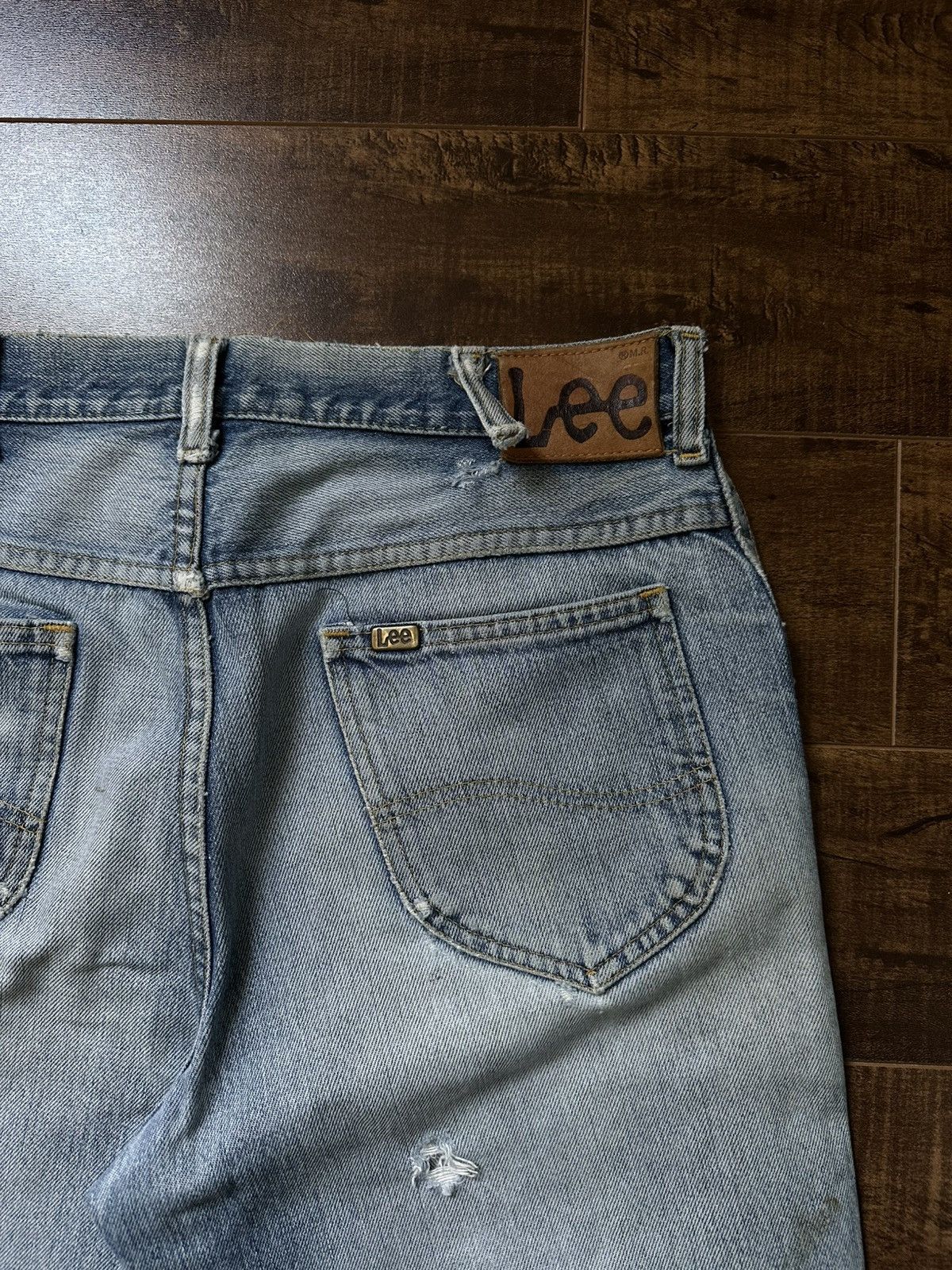 Lee Vintage 1980s Lee Rider Cowboy Cut Denim Size US 30 / EU 46 - 3 Thumbnail