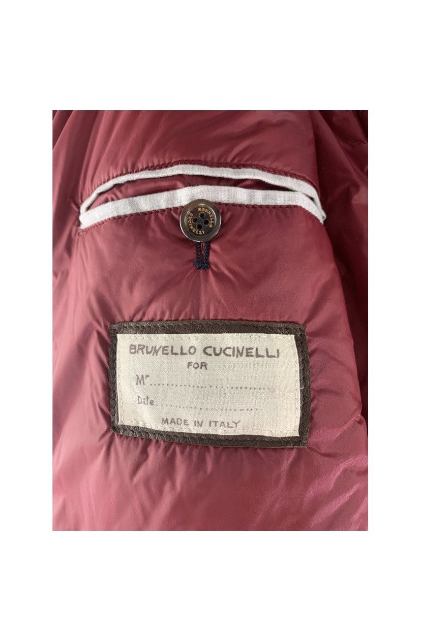 Brunello Cucinelli Brunello Cucinelli 🇮🇹 Brown Napa leather quilted bomber L NWT Size US L / EU 52-54 / 3 - 2 Thumbnail