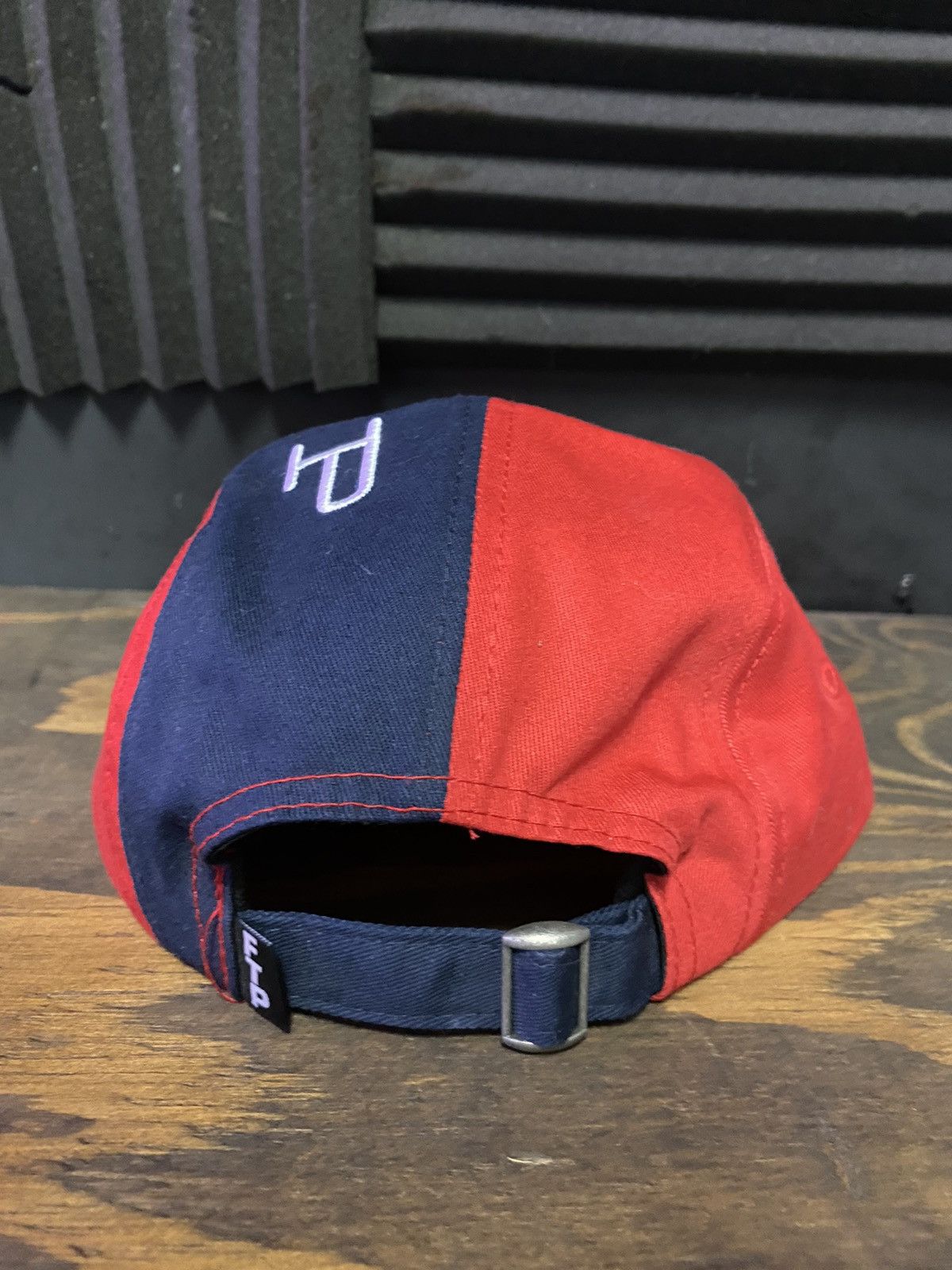 Fuck The Population FTP Split 4-Panel Camp Hat Red Size ONE SIZE - 2 Thumbnail
