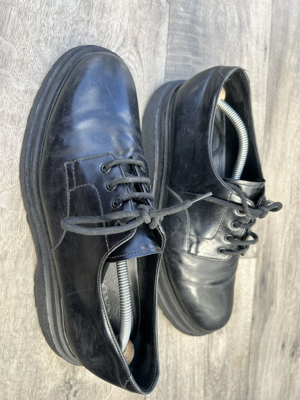 Prada Prada leather derby shoe. Size US 10 / EU 43 - 4 Thumbnail