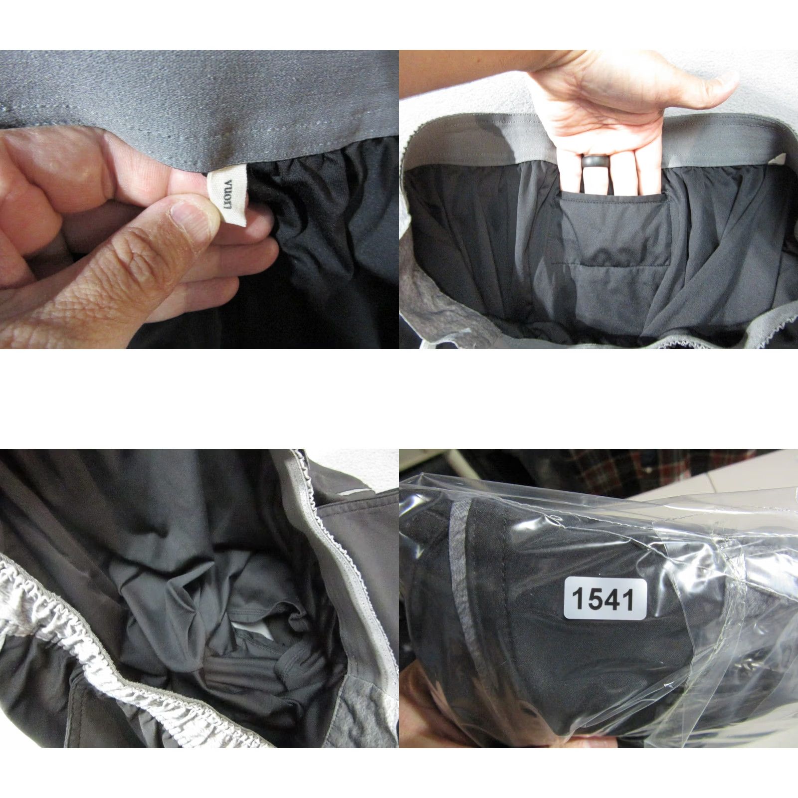 Vuori Vuori Shorts Mens 30 Black Athletic Stretch Performance Activewear Drawstring Size US 30 / EU 46 - 8 Thumbnail