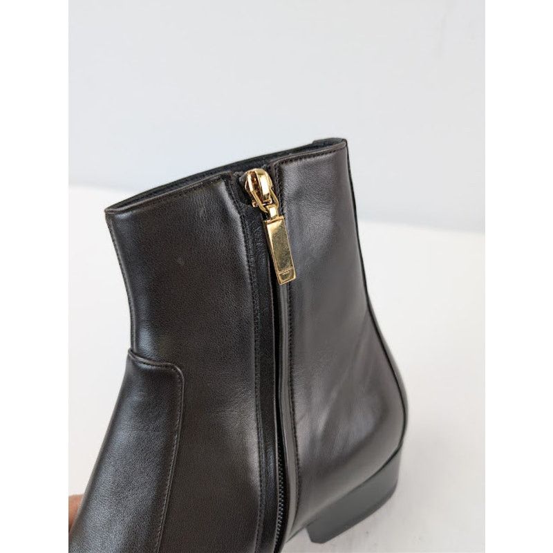Saint Laurent Paris o1rshd1 Nappa Giannutri Paolo 30 Boots in Eagle Brown Size US 8 / EU 41 - 15 Thumbnail