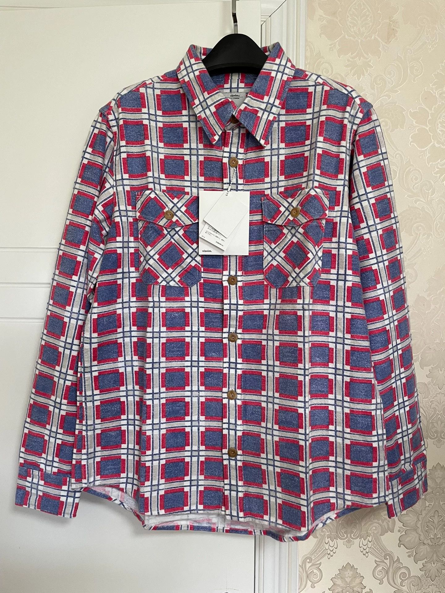Visvim visvim black elk flannel long sleeve shirt Size US M / EU 48-50 / 2 - 1 Thumbnail