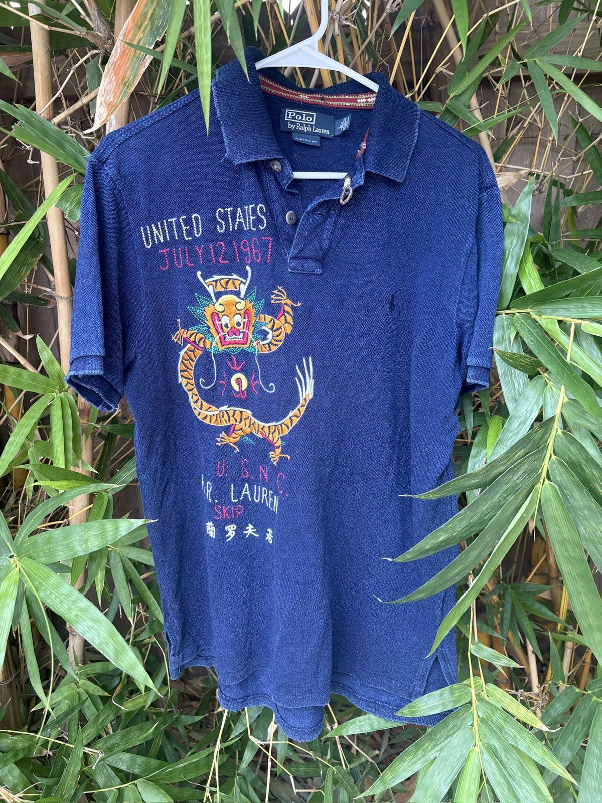 Polo Ralph Lauren Polo Ralph Lauren Shirt Mens XL Indigo USNC Dragon Size US L / EU 52-54 / 3 - 1 Preview