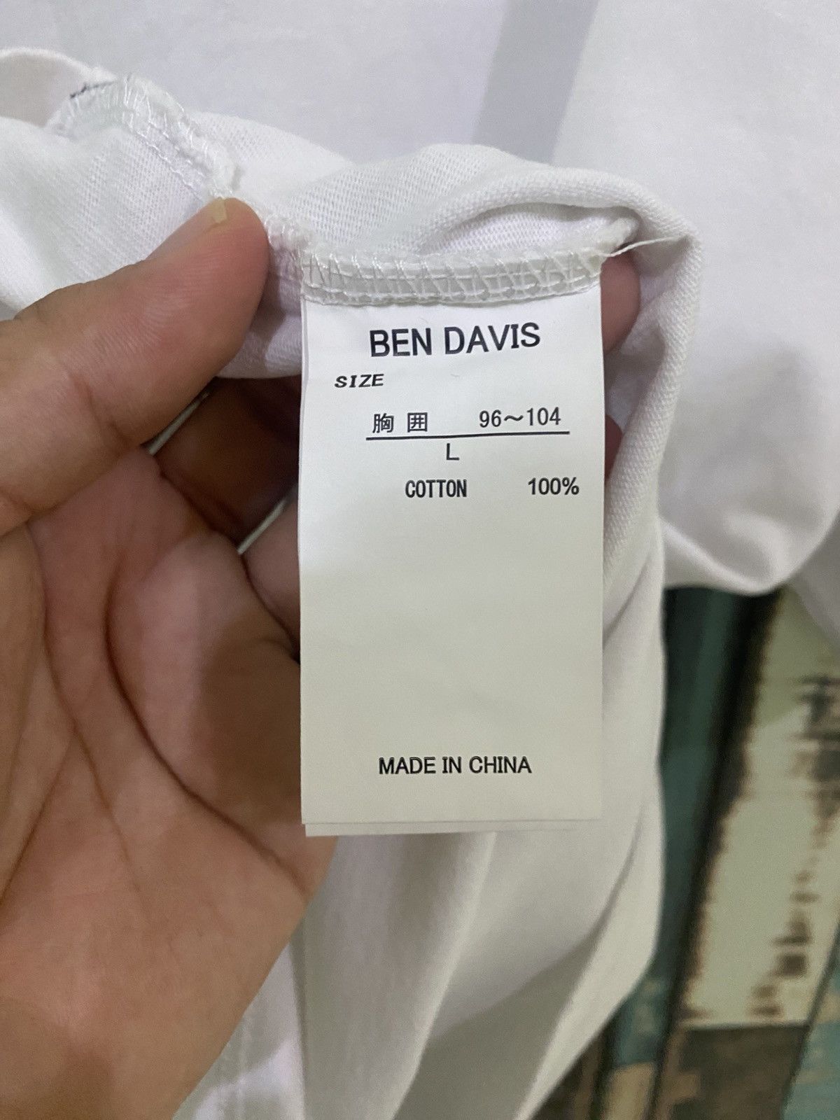 Ben Davis Ben Davis Embroidered Back Hit Tee Size US L / EU 52-54 / 3 - 10 Thumbnail