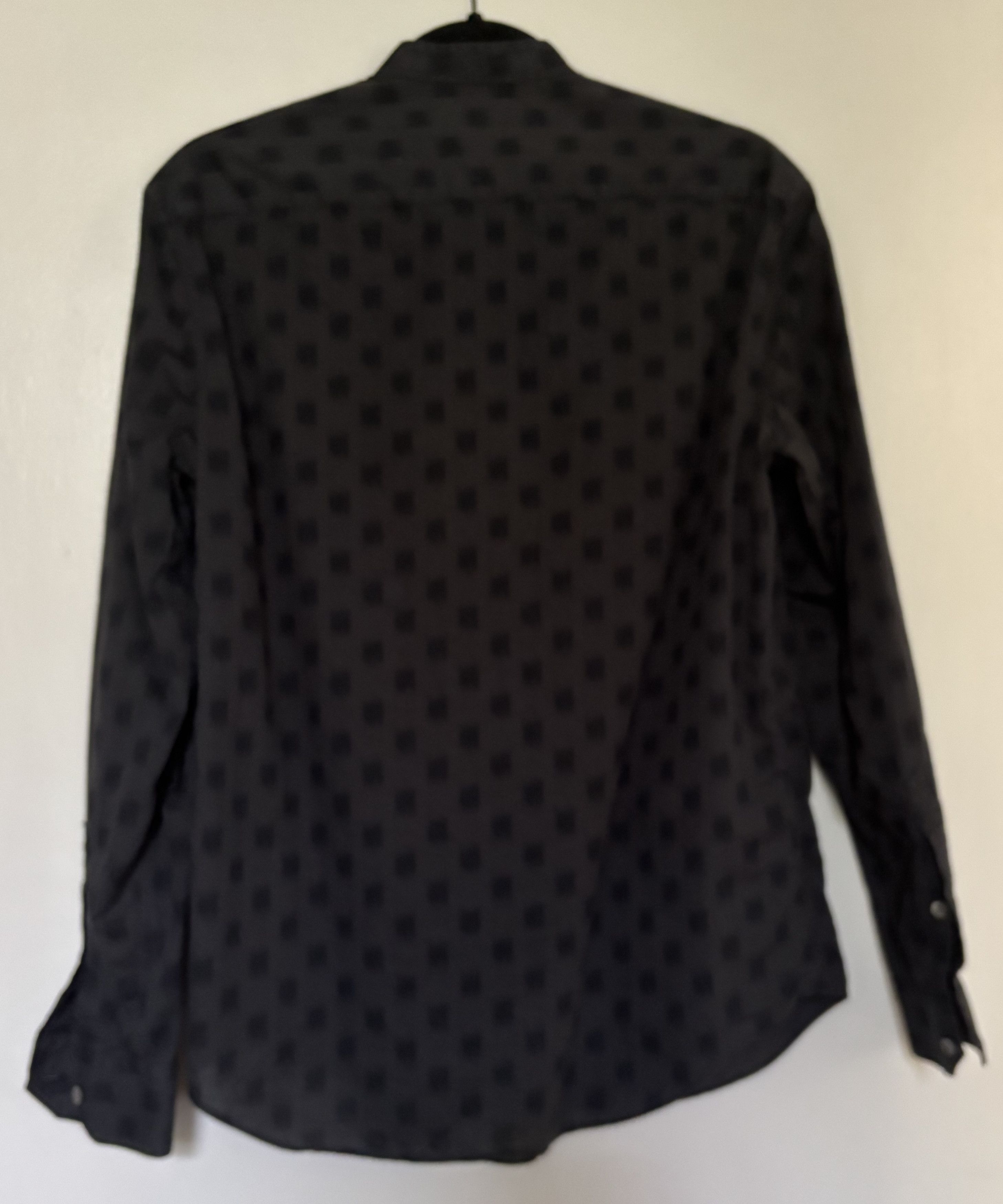 Emporio Armani Emporio Armani Green Ikat Mandarin Collar Shirt Size US S / EU 44-46 / 1 - 4 Thumbnail