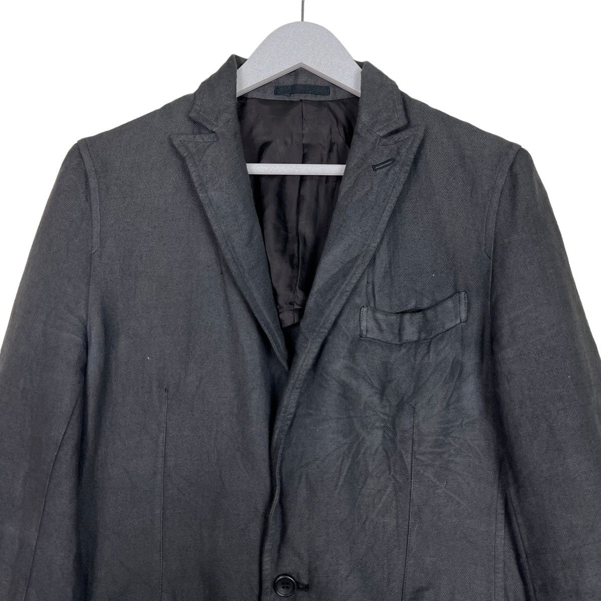 Aoi Kotsuhiroi AVOID JAPANESE DESIGNER BRAND COTTON BLAZER JACKET Size US L / EU 52-54 / 3 - 3 Thumbnail