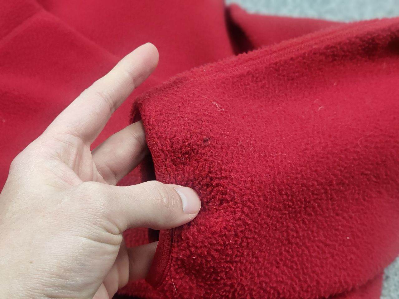 Patagonia Vintage 90's Patagonia Synchilla Zip Red Fleece Jacket 25410 Size US XL / EU 56 / 4 - 11 Thumbnail