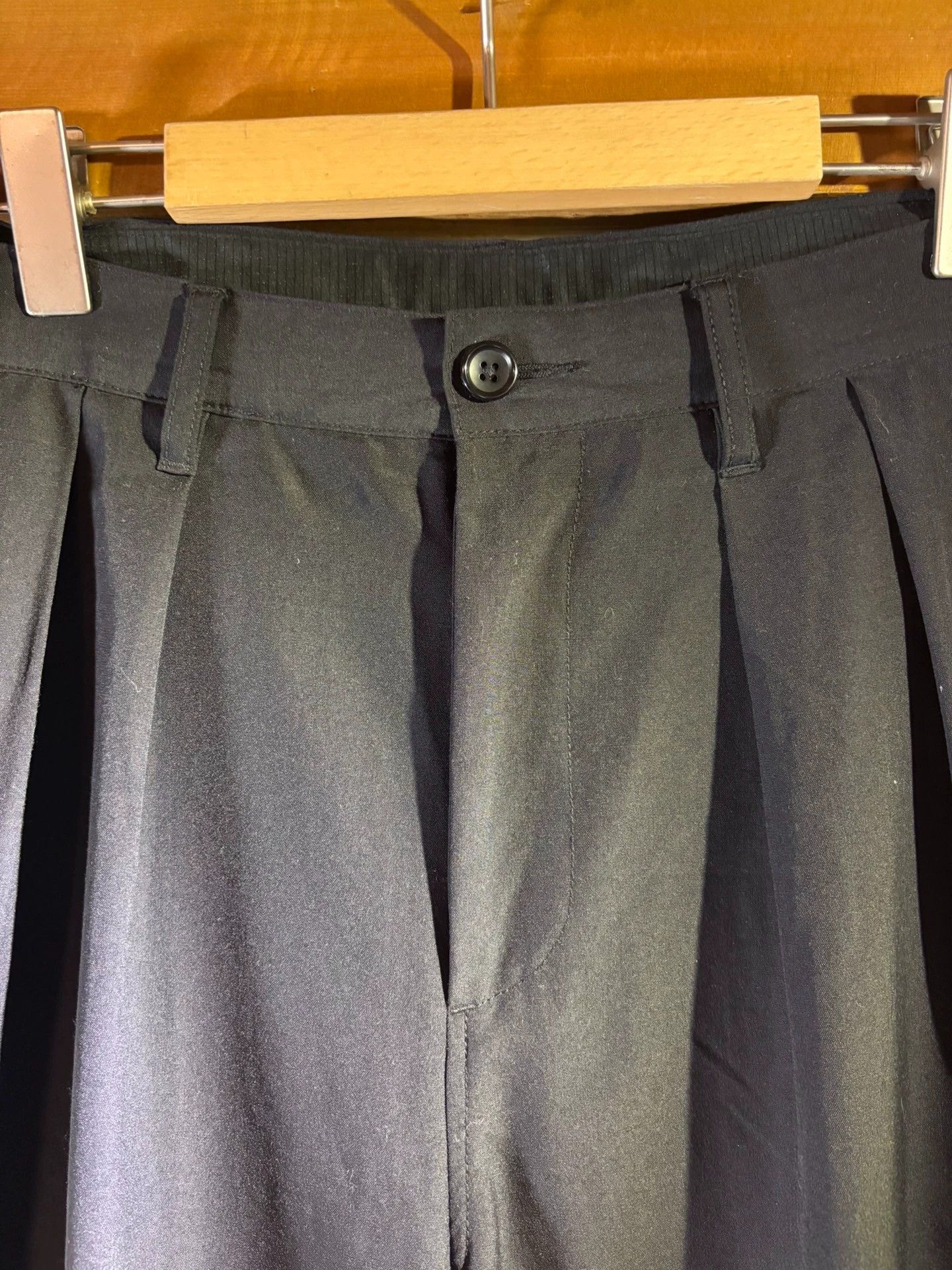 Beams Plus beams theA 25ss worsted wool wide leg trousers L 99% new Size US 34 / EU 50 - 2 Thumbnail