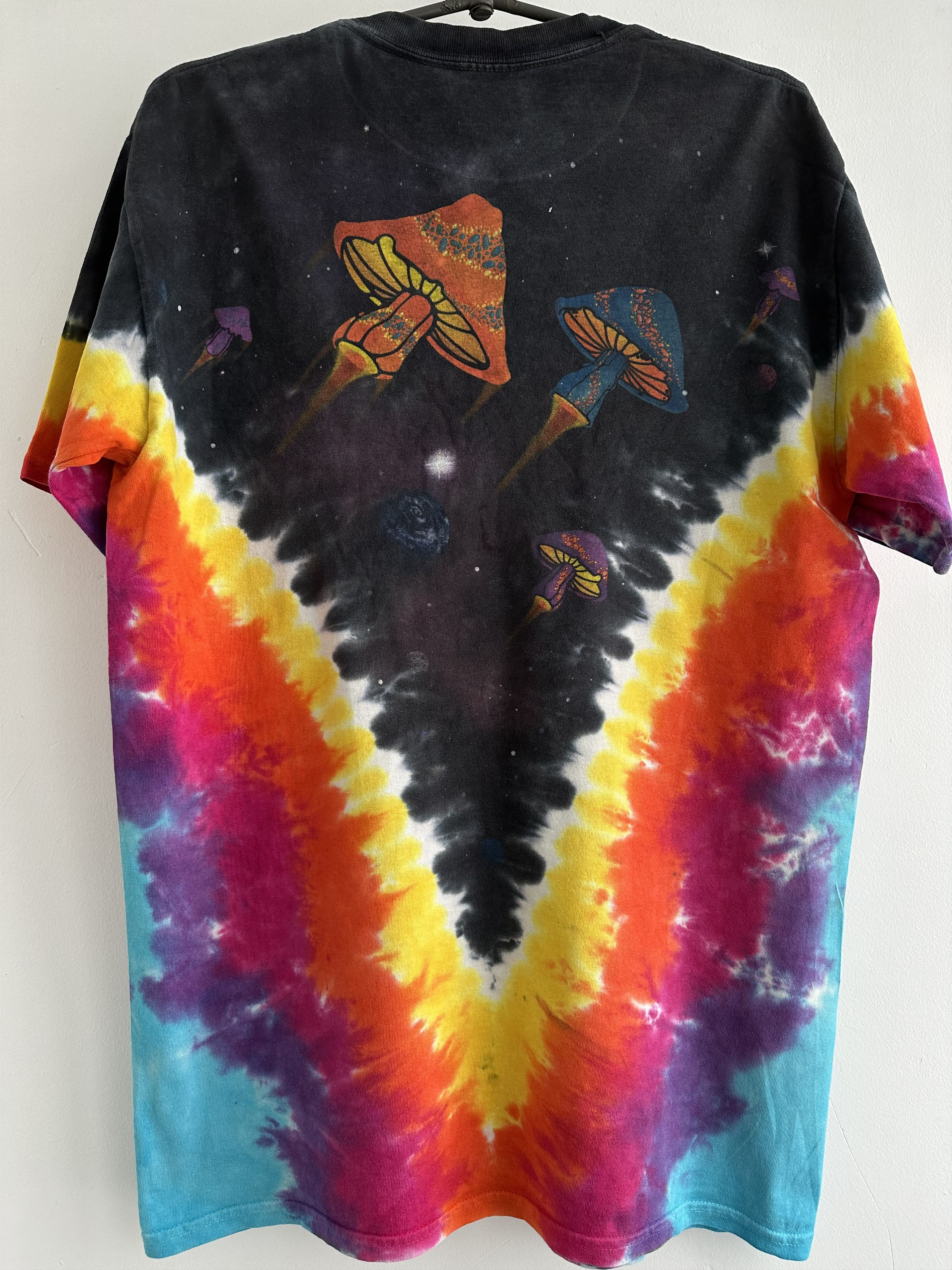Grateful Dead Vintage Liquid Blue Space Mushroom T Shirt Size US M / EU 48-50 / 2 - 5 Thumbnail