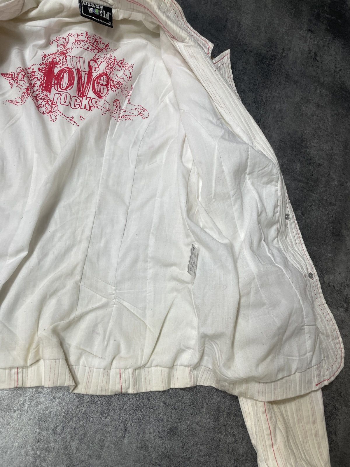 Vintage 🔥RARE🔥Vintage Y2K Jacket Elegant Avant Garde Rare Luxury Size M / US 6-8 / IT 42-44 - 9 Thumbnail