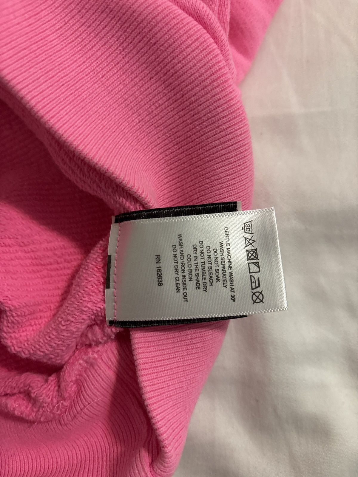 DENIM TEARS Denim Tears Pink Mono Wreath Hoodie Size US M / EU 48-50 / 2 - 8 Thumbnail