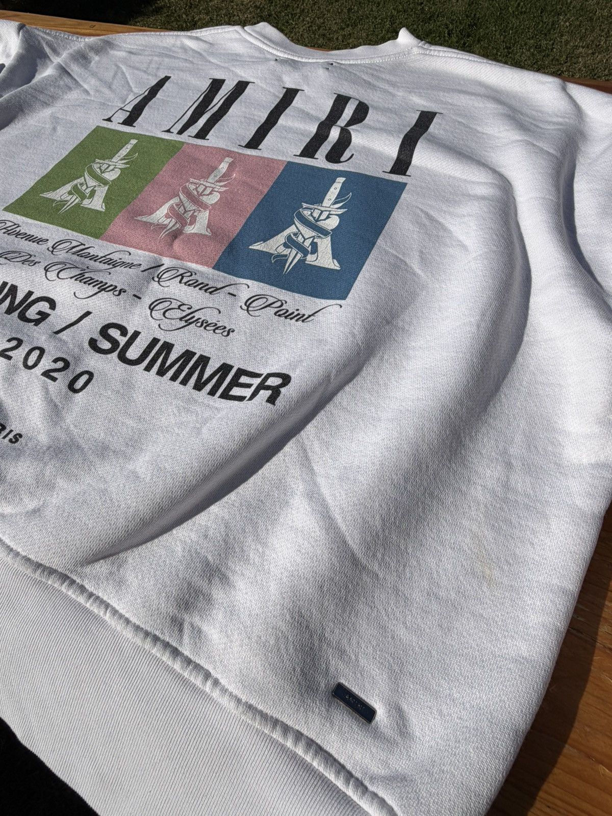 Amiri Amiri Spring/Summer 2020 Paris Sweatshirt Size US M / EU 48-50 / 2 - 3 Thumbnail