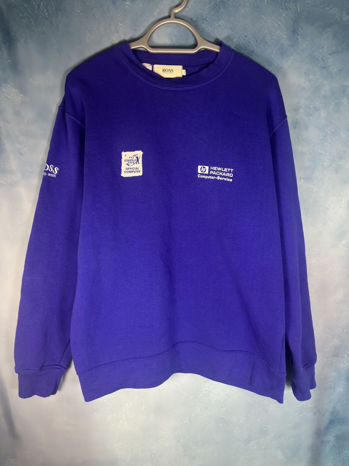 Hugo Boss RARE 90s HUGO BOSS x HEWLETT PACKARD HP PGA Tour Archive Size US L / EU 52-54 / 3 - 1 Thumbnail