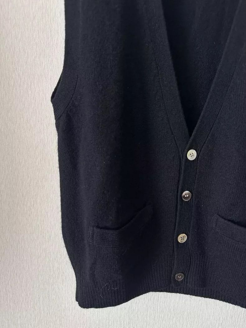 Y's for Men Y's For Men Black wool knit waistcoat vest Size US M / EU 48-50 / 2 - 4 Thumbnail