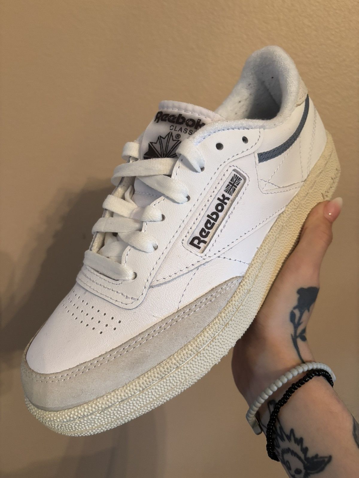 Reebok Reebok Club C 85 'White Grey Chalk' Size US 6 / EU 39 - 1 Thumbnail