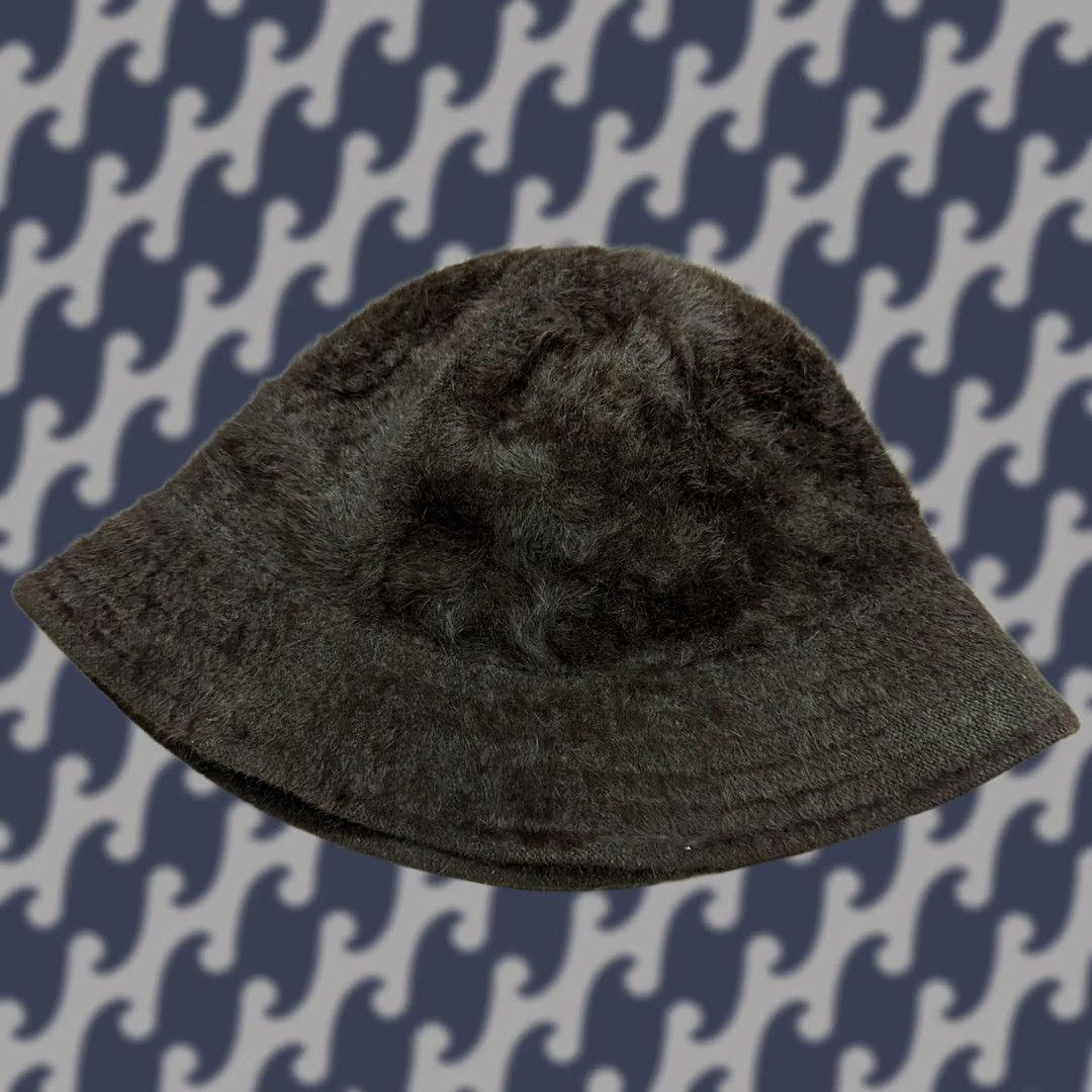 Kangol VINTAGE Kangol Brown Fuzzy Furgora Angora Bucket Hat Size Medium Y2K 90s Size ONE SIZE - 1 Thumbnail