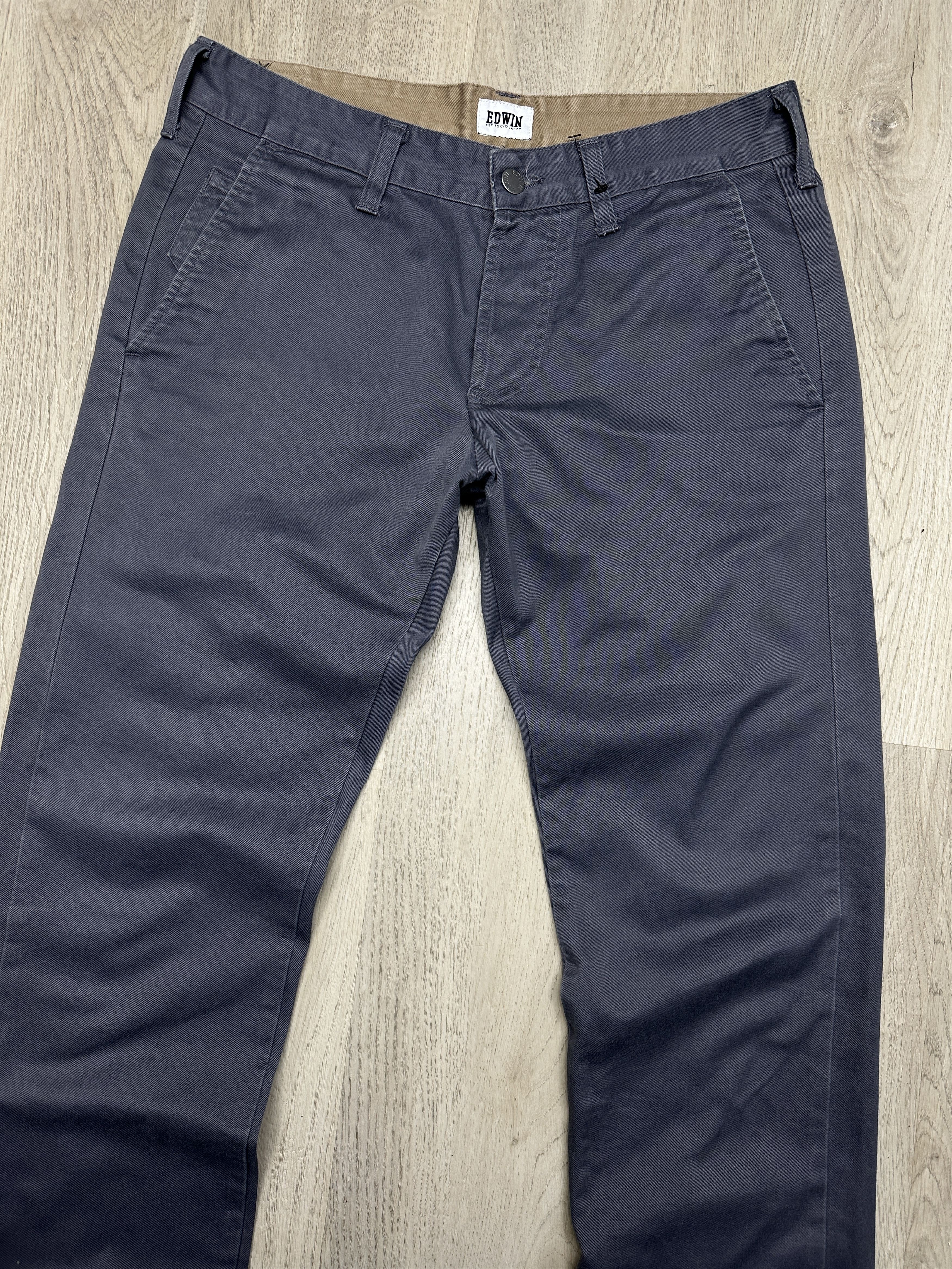 Edwin Edwin Vintage Mens 55 Chino Pants Size US 30 / EU 46 - 2 Thumbnail