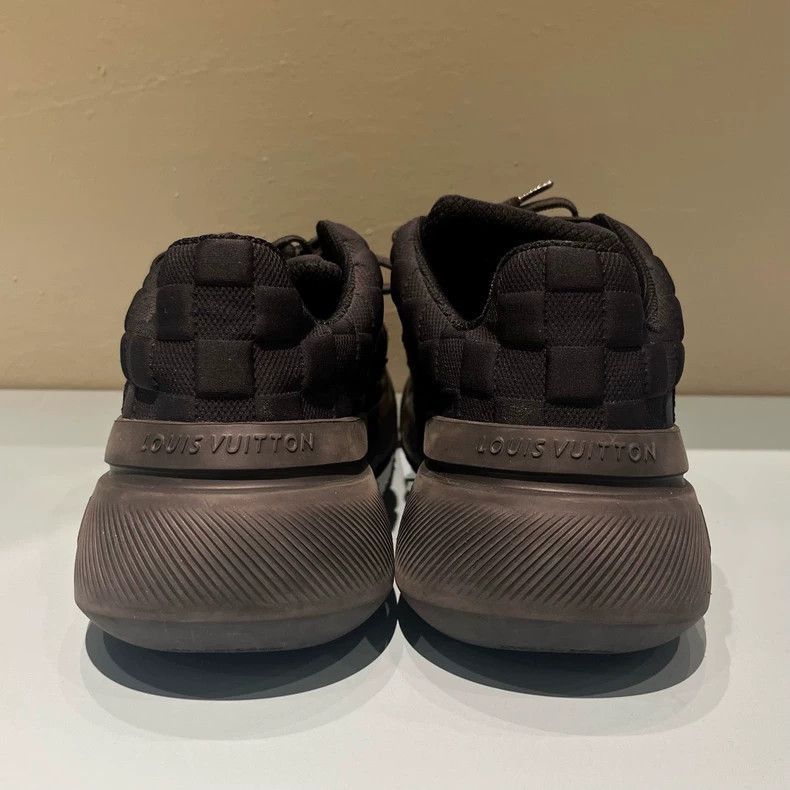 Louis Vuitton Louis Vuitton Louis Vuitton Black LowTop Casual Sneakers-2 Size US 8 / EU 41 - 4 Thumbnail