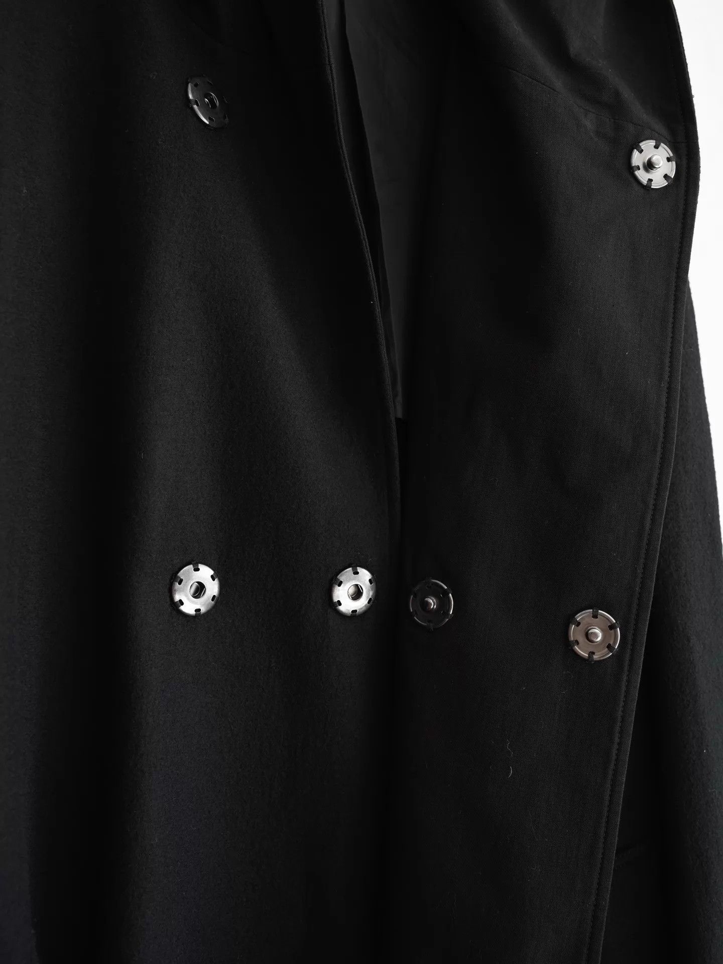 Yohji Yamamoto Yohji Yamamoto 15AW Hooded Button-Front Coat Size 3 Size US L / EU 52-54 / 3 - 4 Thumbnail