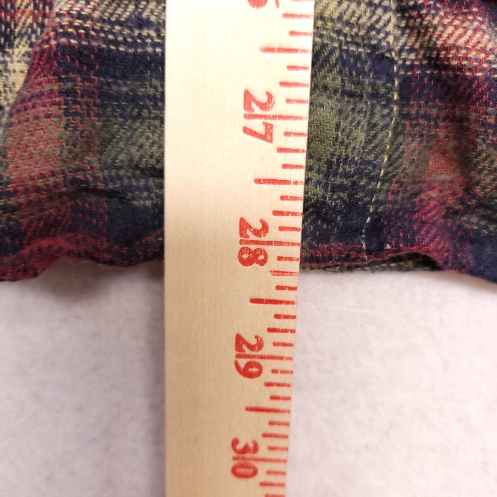 Montage Montage Tartan Flannel Button Shirt Mens Size Small S Red Size US S / EU 44-46 / 1 - 7 Thumbnail