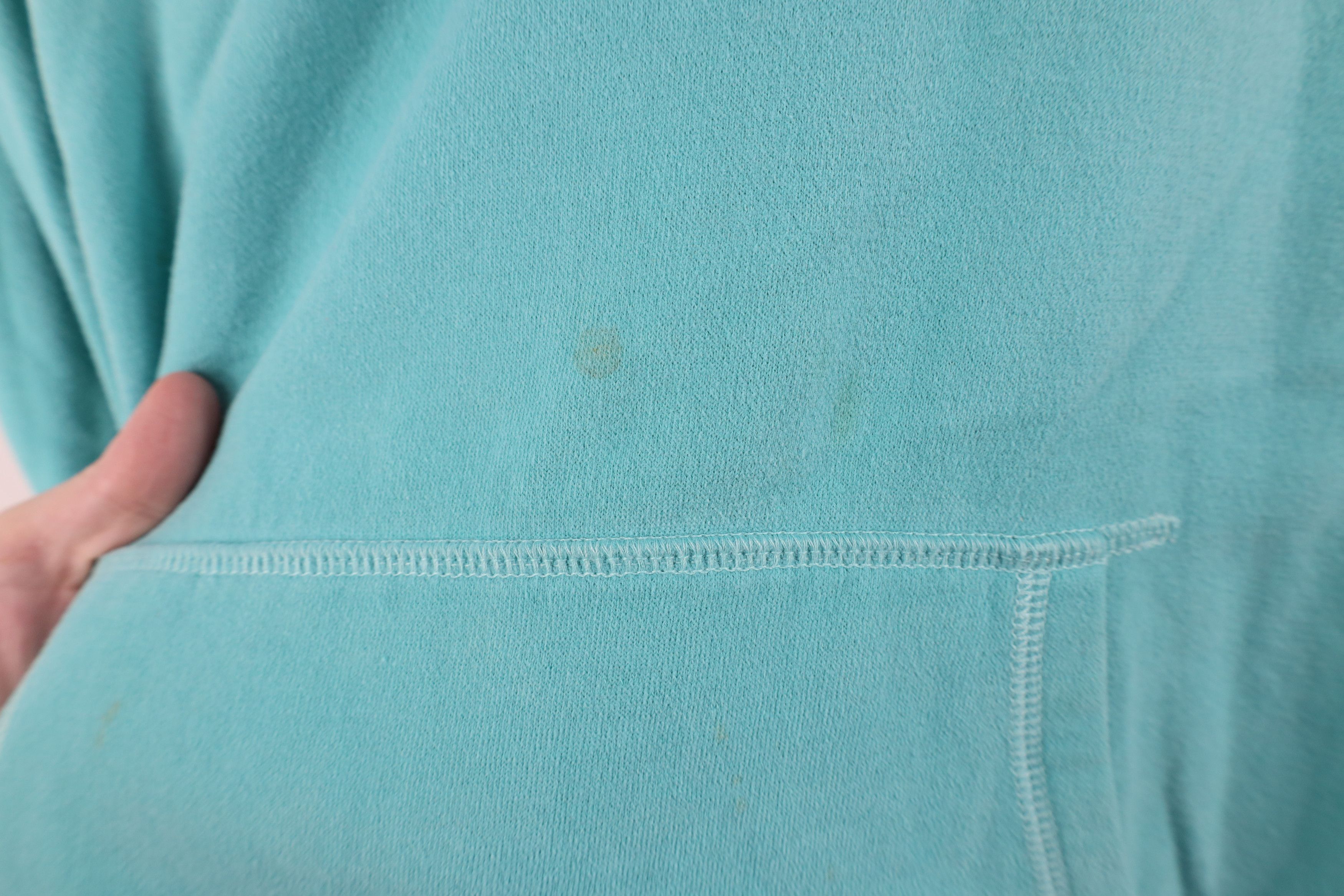 Life is Good Life Is Good Spell Out Semi Fitted Hoodie Sweatshirt Blue Size XL / US 12-14 / IT 48-50 - 6 Thumbnail