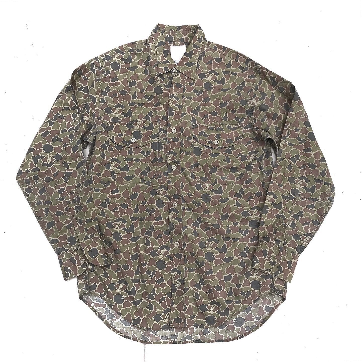 Aeronautica Militare Vintage Camouflage Woodland Military army camo long Sleeves Size US L / EU 52-54 / 3 - 10 Thumbnail