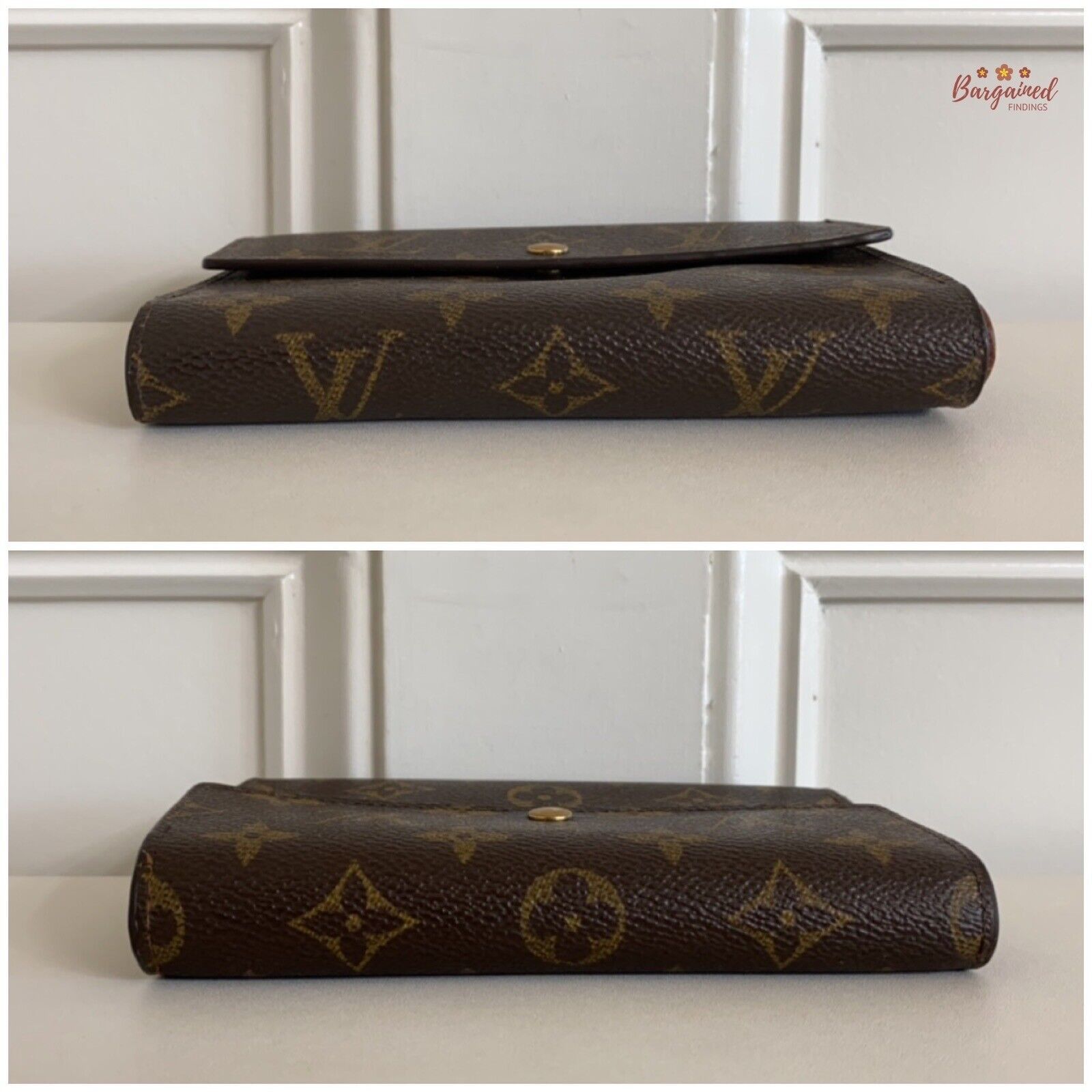 LOUIS VUITTON Monogram Porte Tresor Papiers Trifold Wallet