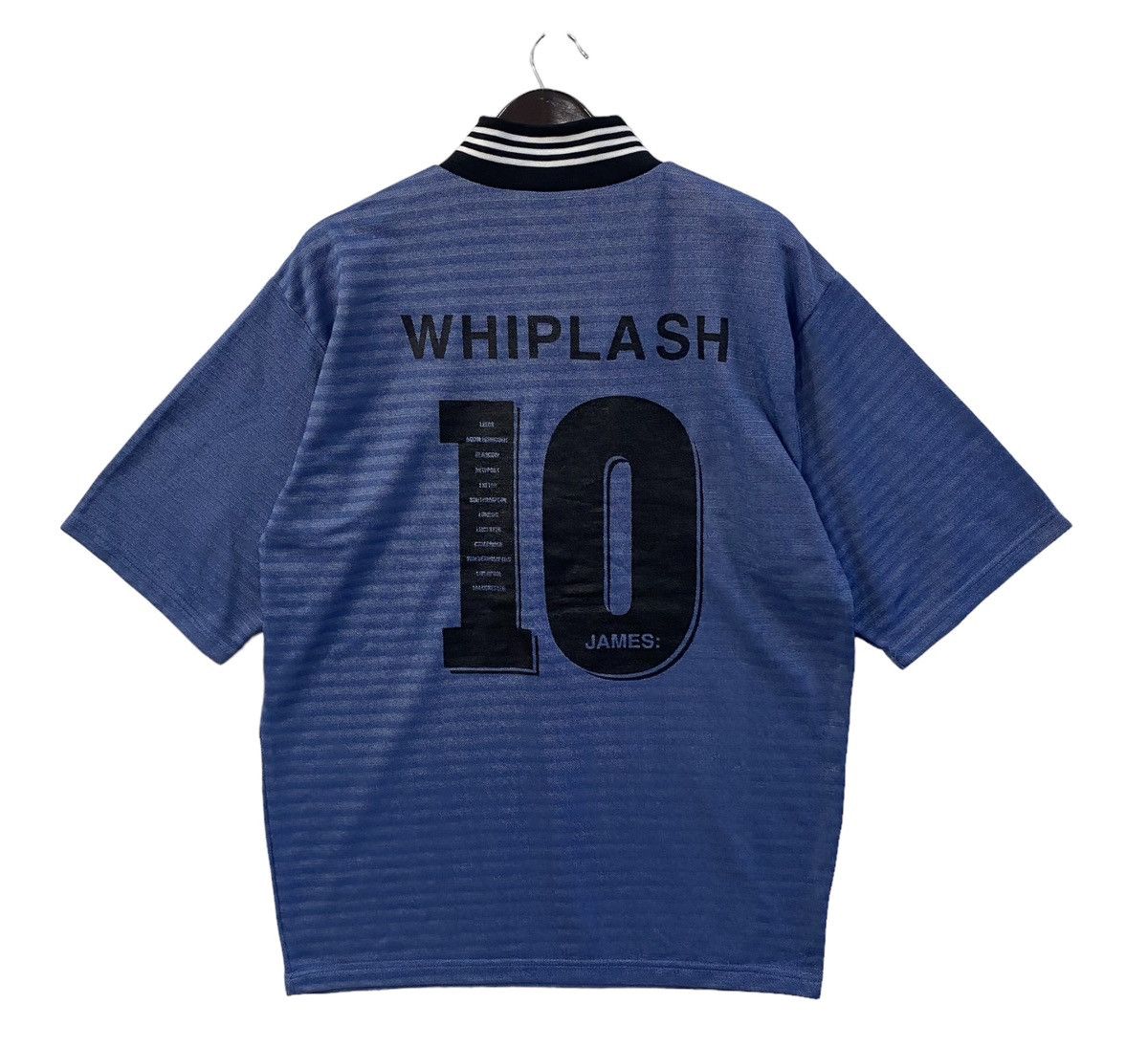 Band Tees 💥VINTAGE JAMES Britpop band UK Whiplash album jersey shirt Size US XL / EU 56 / 4 - 1 Thumbnail