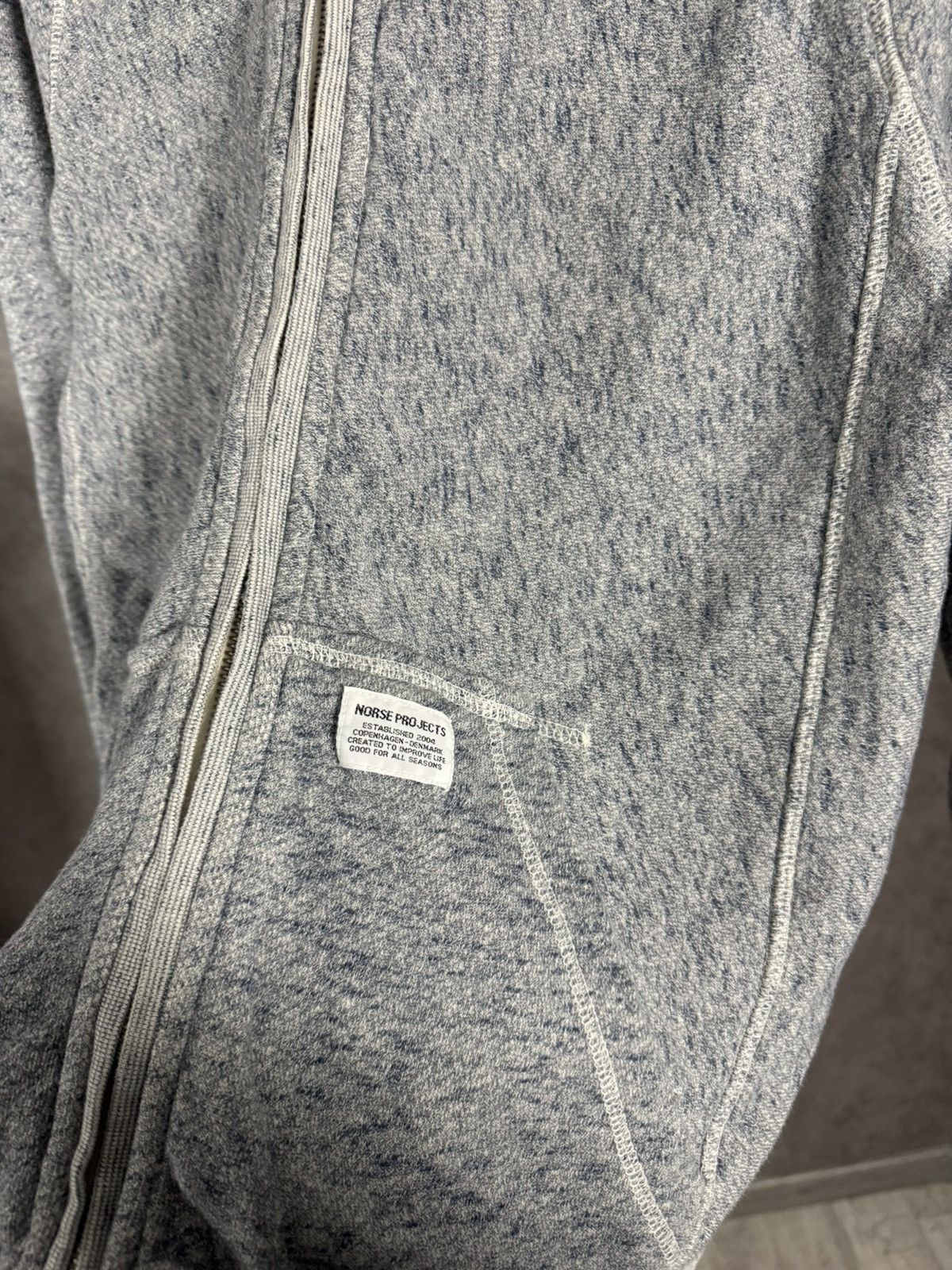 Norse Projects Norse Projects designer zip hoodie Size US M / EU 48-50 / 2 - 3 Thumbnail